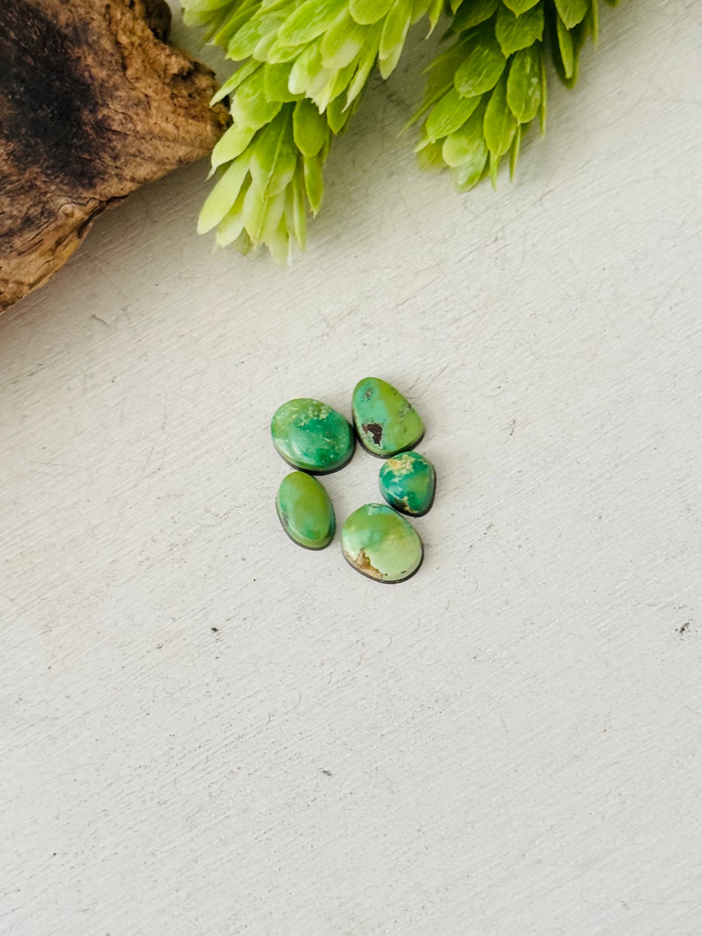 Natural Sonoran Gold Turquoise Cabs