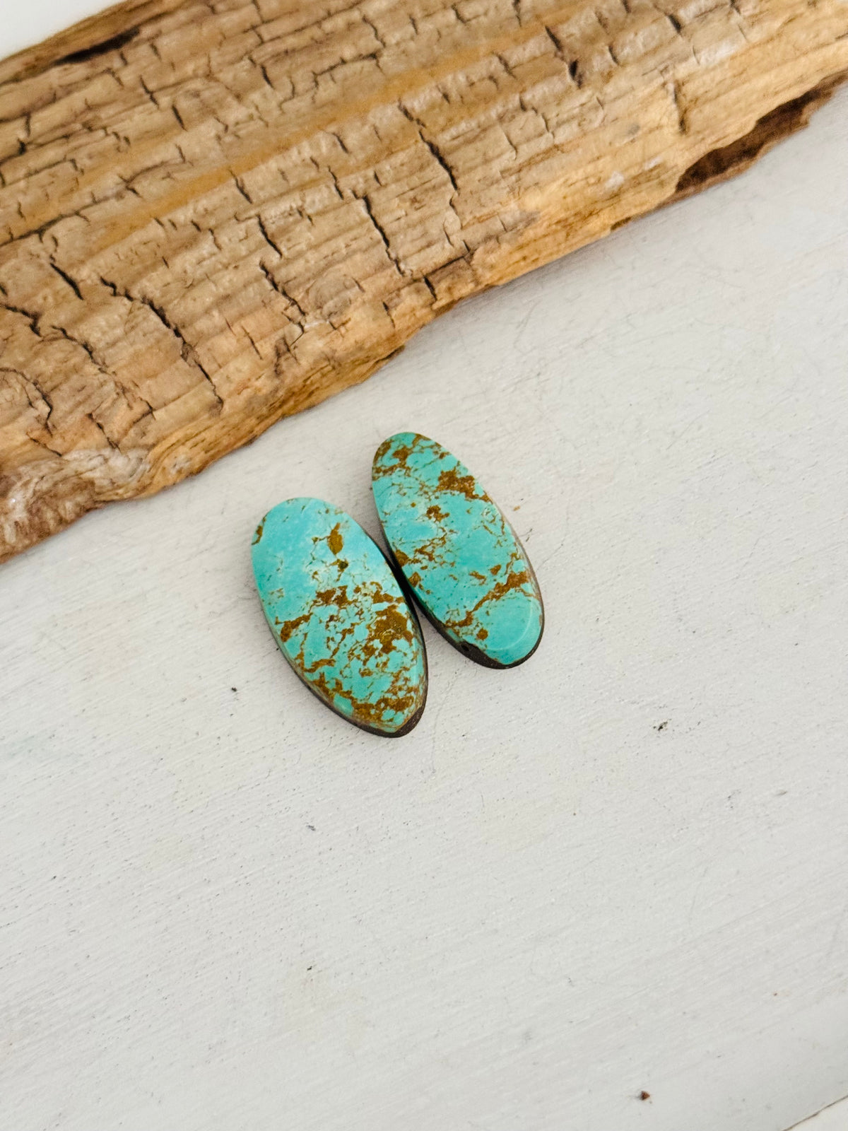 Natural Kings Manassa Turquoise Cabs