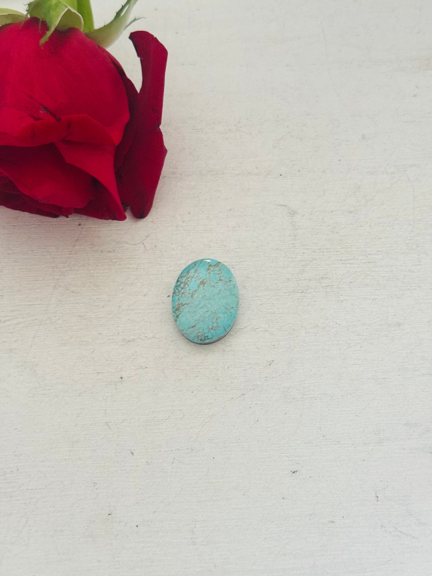 Number 8 Turquoise Cab