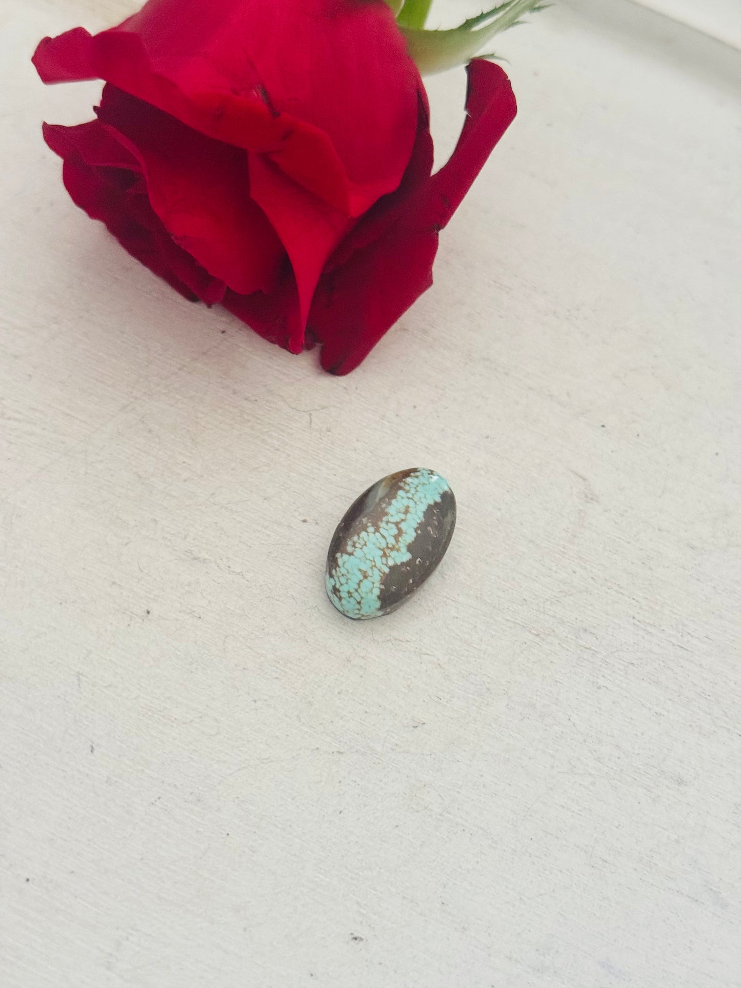 Number 8 Turquoise Cab