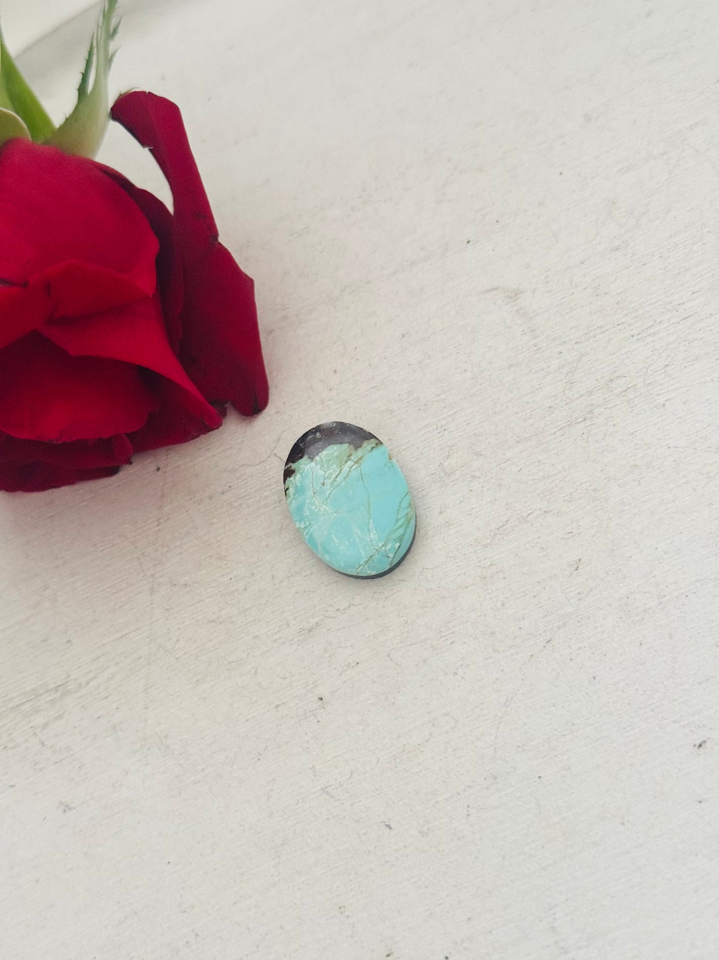 Number 8 Turquoise Cab