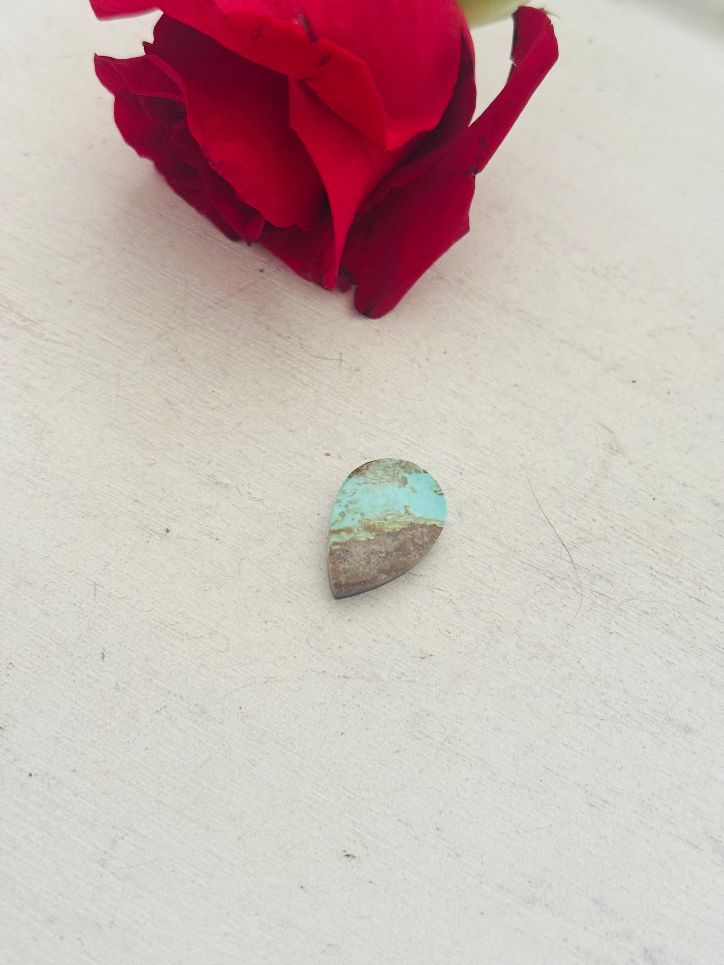 Number 8 Turquoise Cab