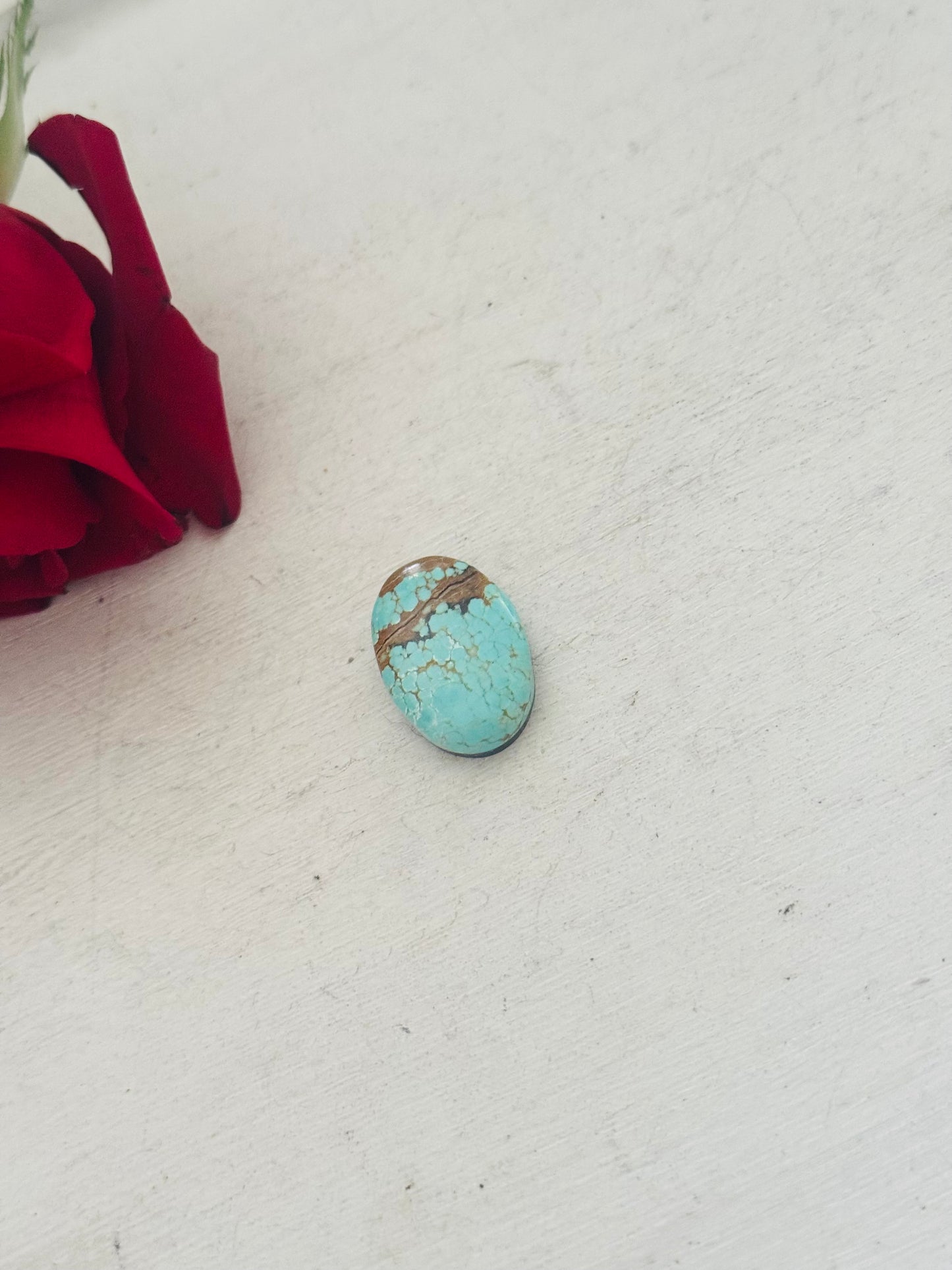 Number 8 Turquoise Cab