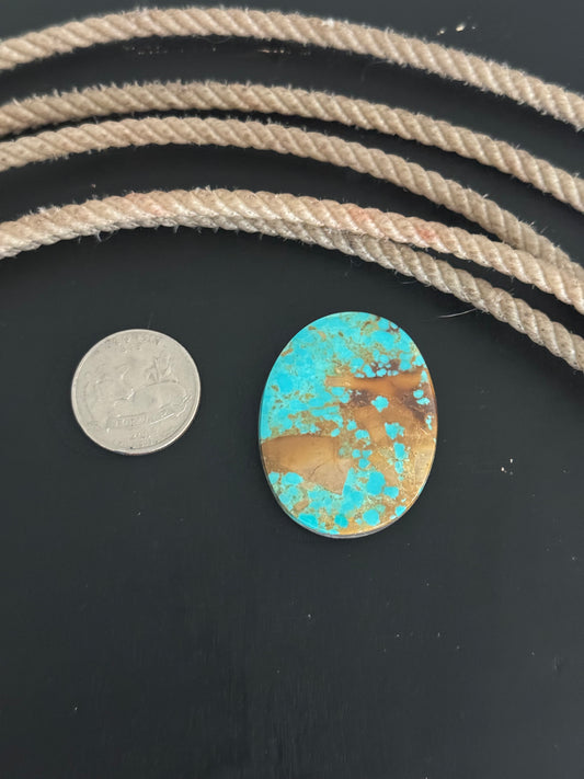 High Grade Kings Manassa Turquoise Cab