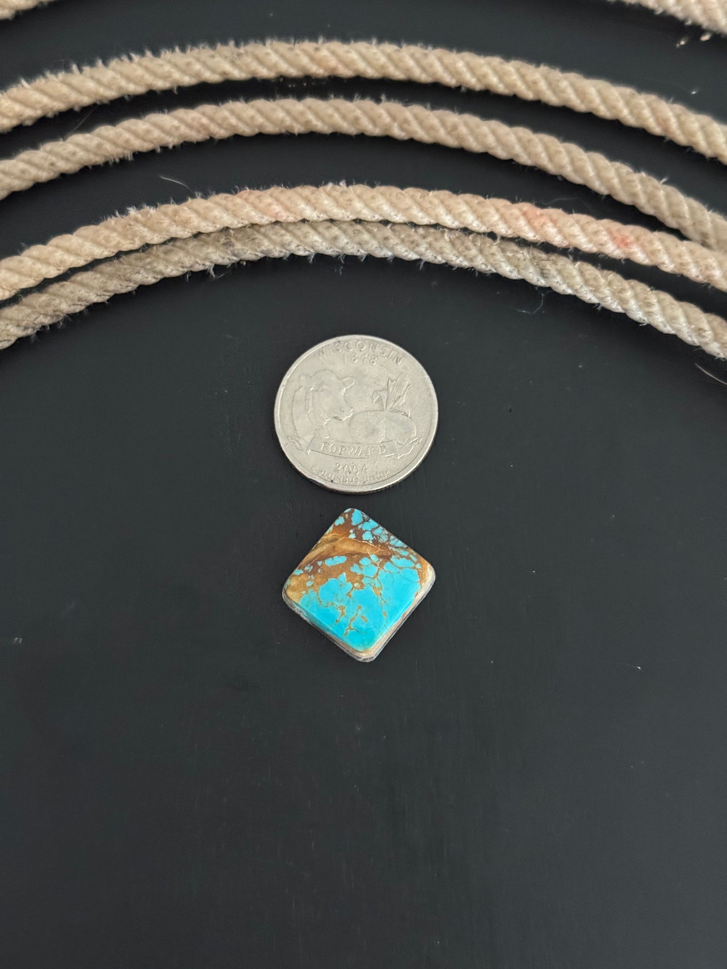 High Grade Kings Manassa Turquoise Cab