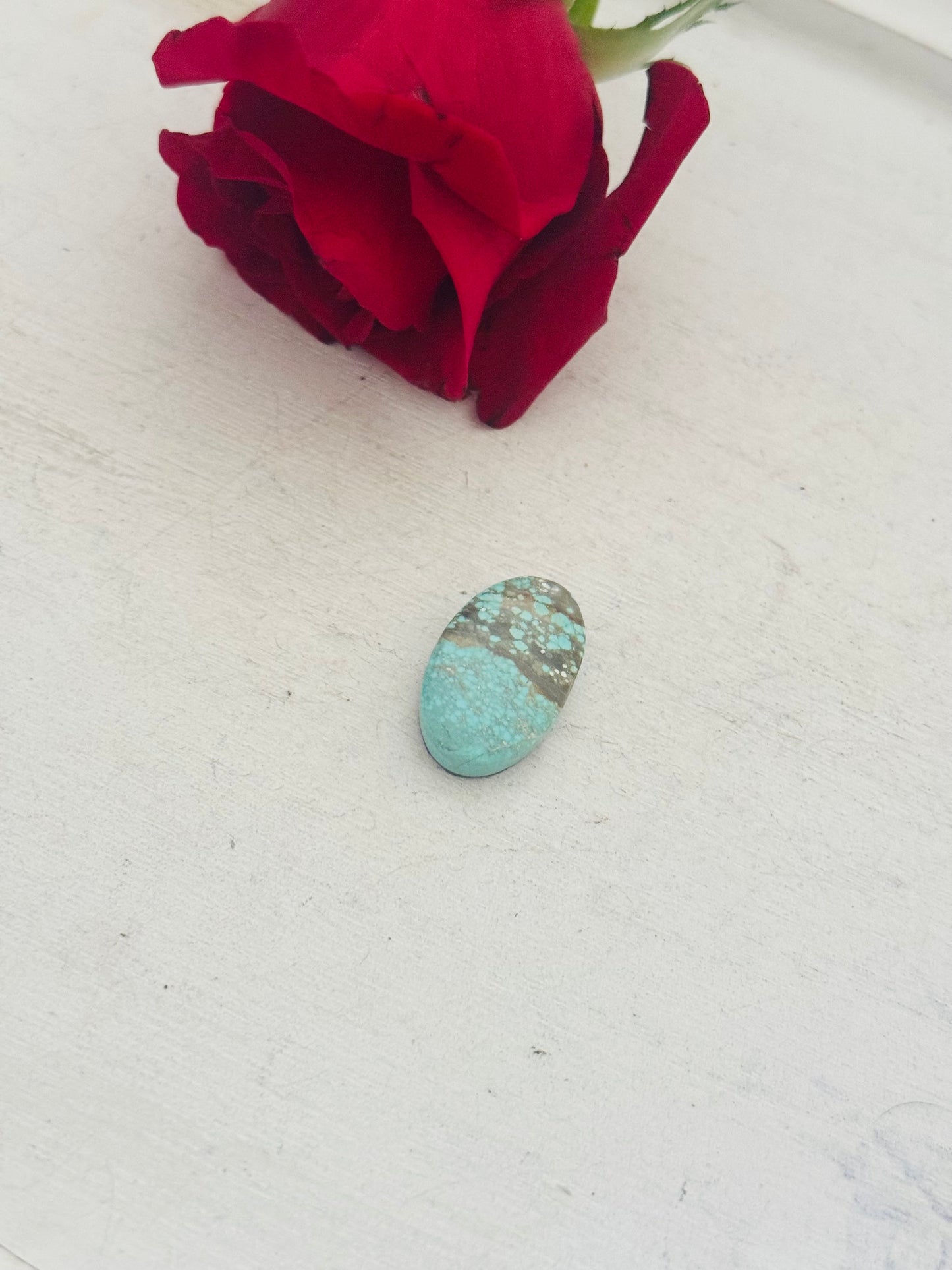 Number 8 Turquoise Cab