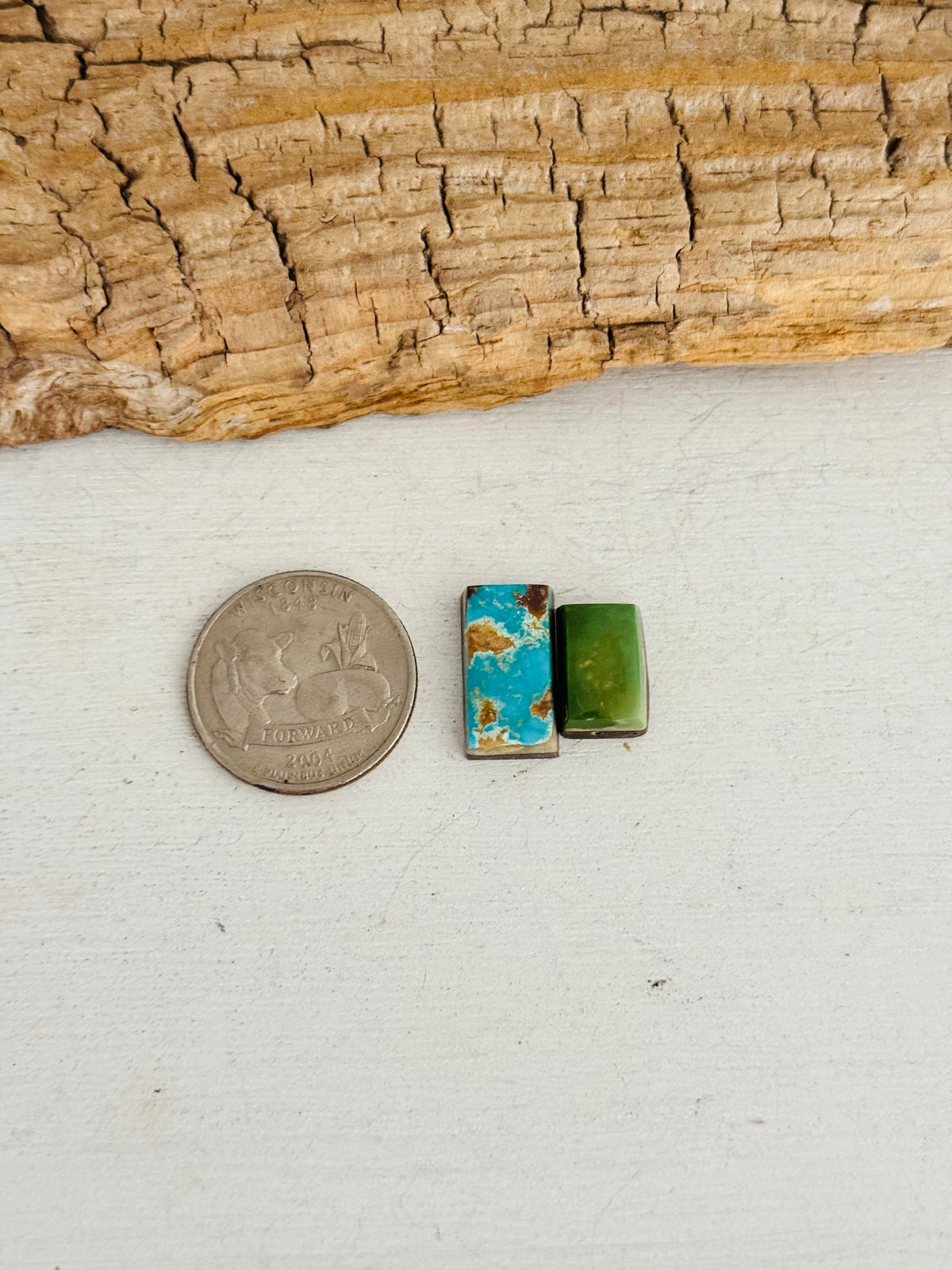 Natural Kings Manassa Turquoise Cabs