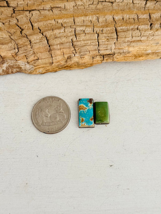 Natural Kings Manassa Turquoise Cabs