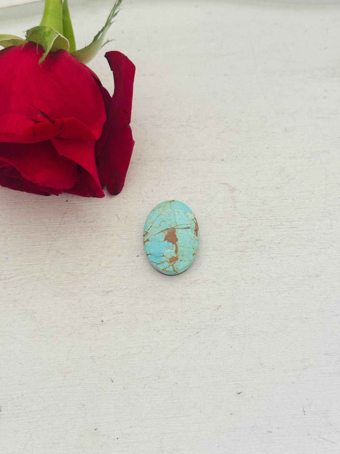 Number 8 Turquoise Cab
