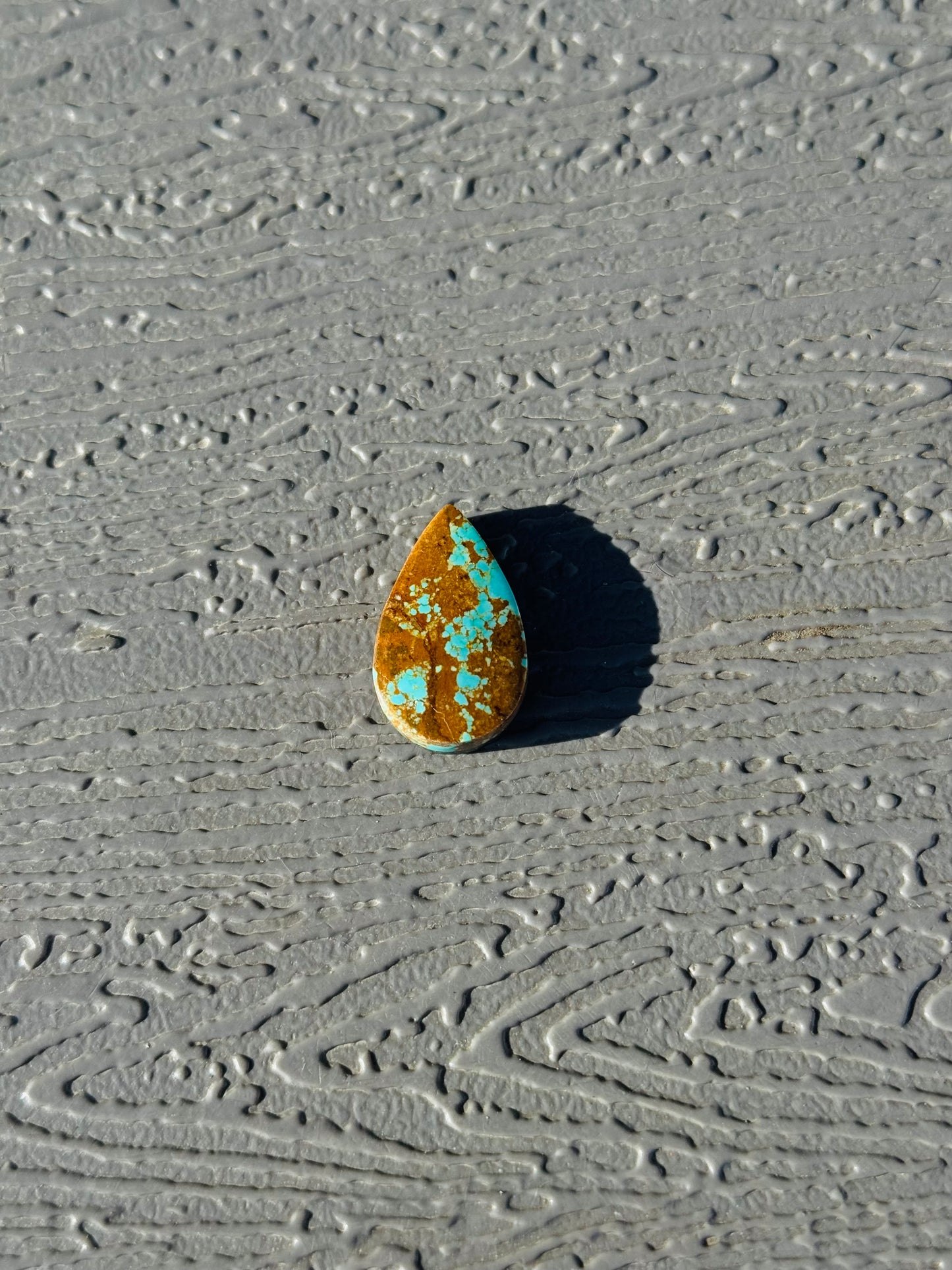 Number 8 Turquoise Cab