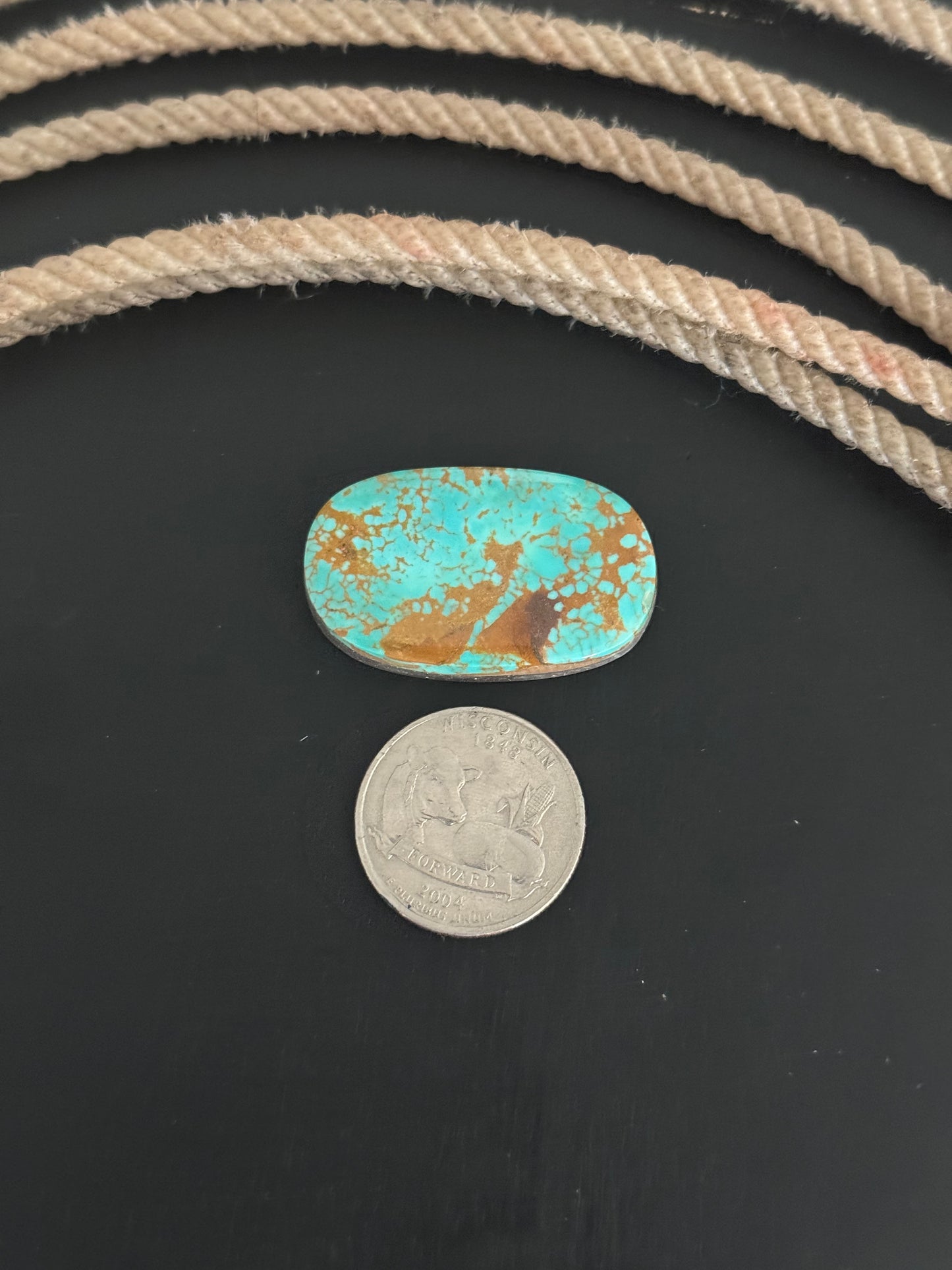 High Grade Kings Manassa Turquoise Cab