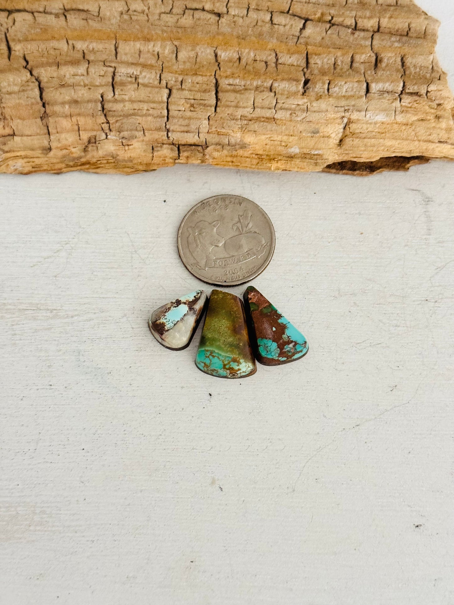 Natural Kings Manassa Turquoise Cabs