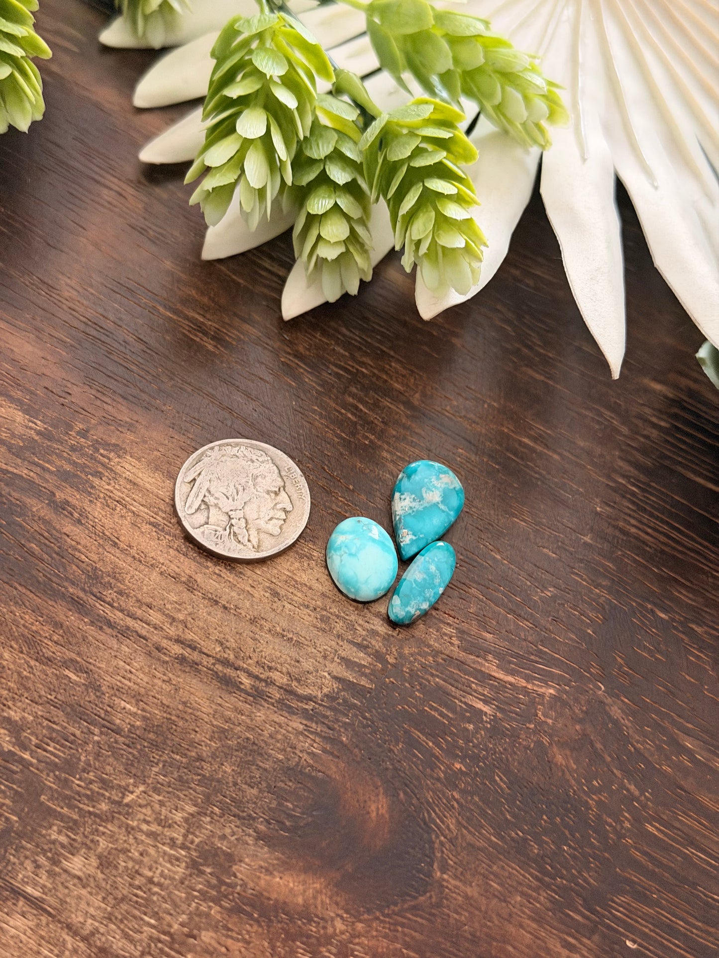 White Water Turquoise Cabs