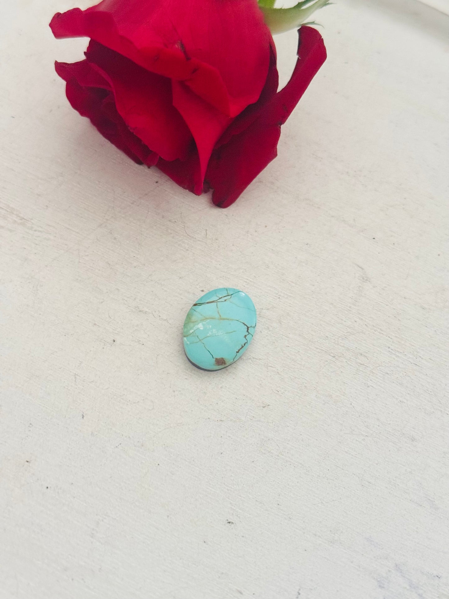 Number 8 Turquoise Cab