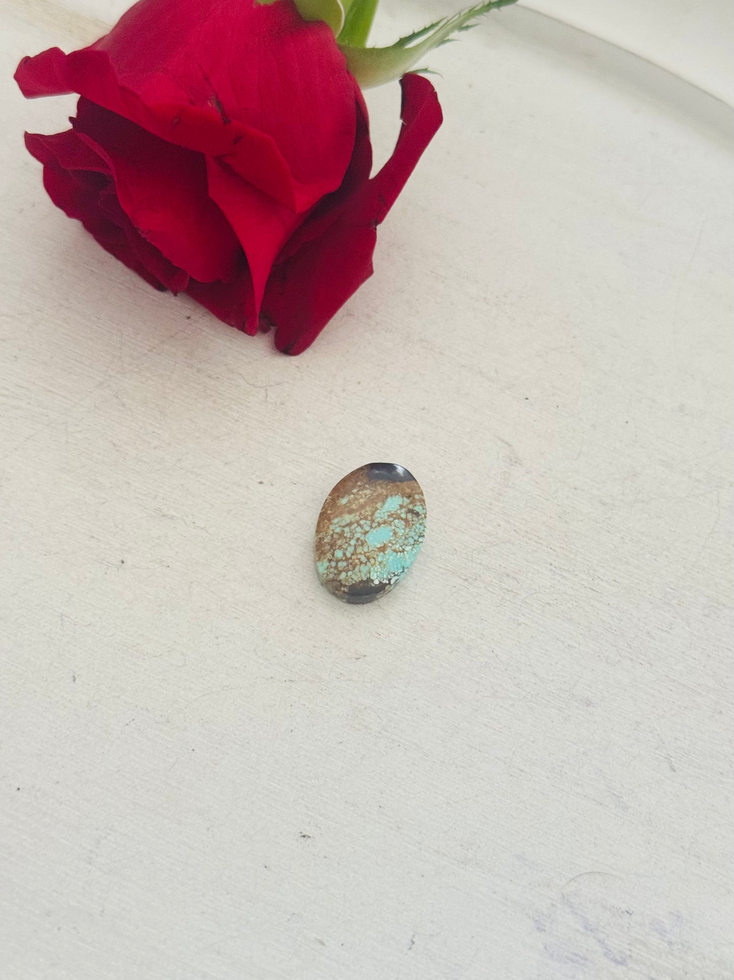 Number 8 Turquoise Cab