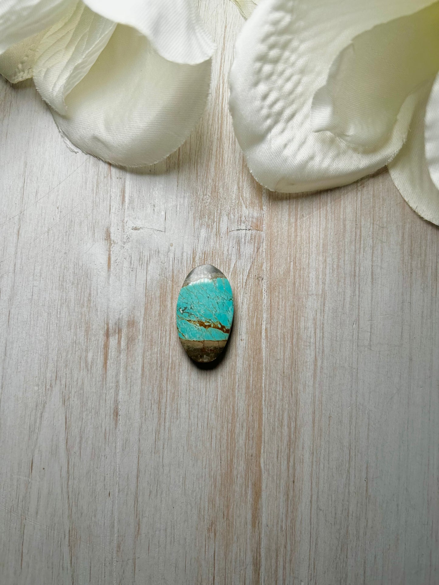Number 8 Turquoise Cab