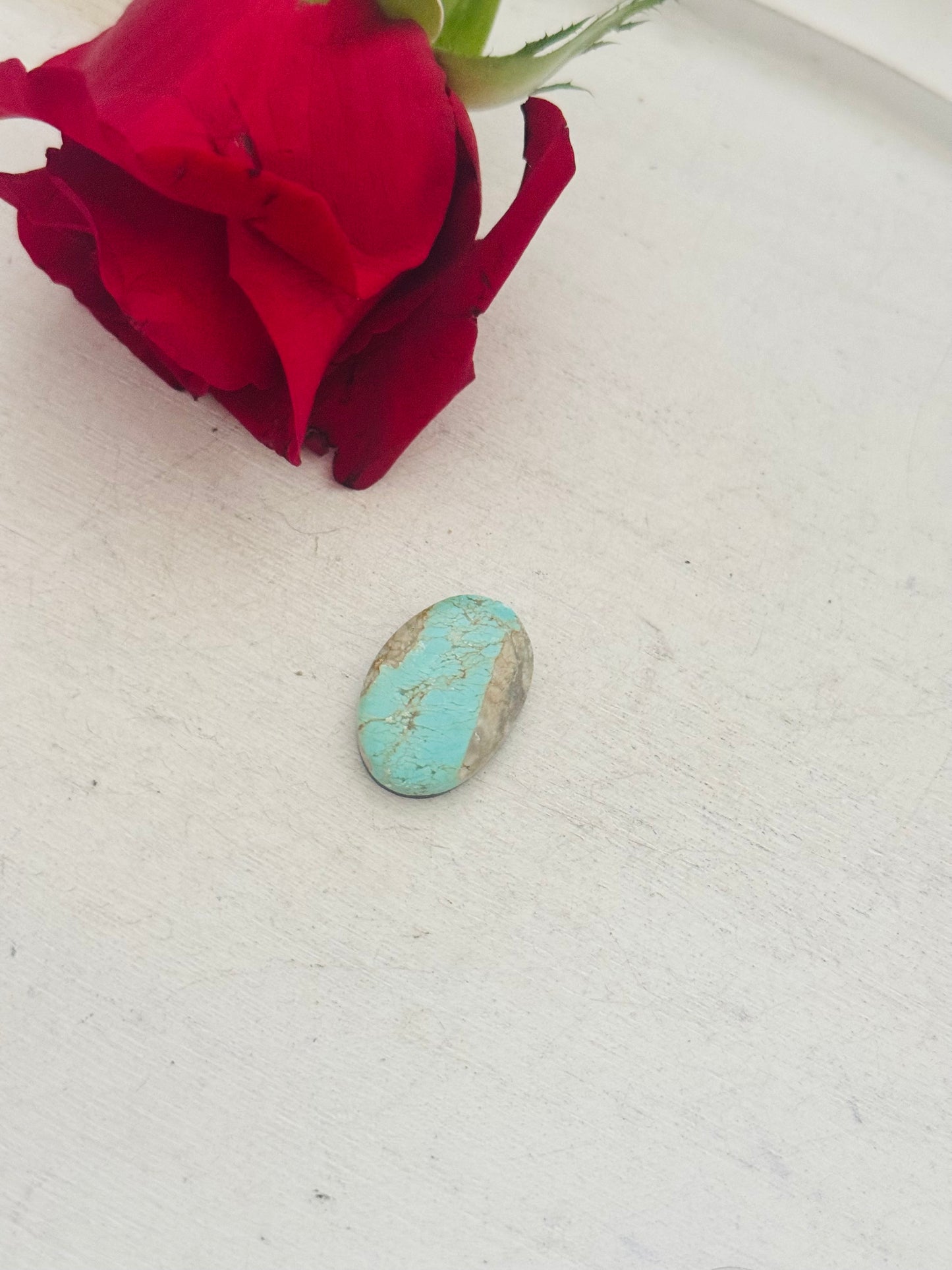 Number 8 Turquoise Cab