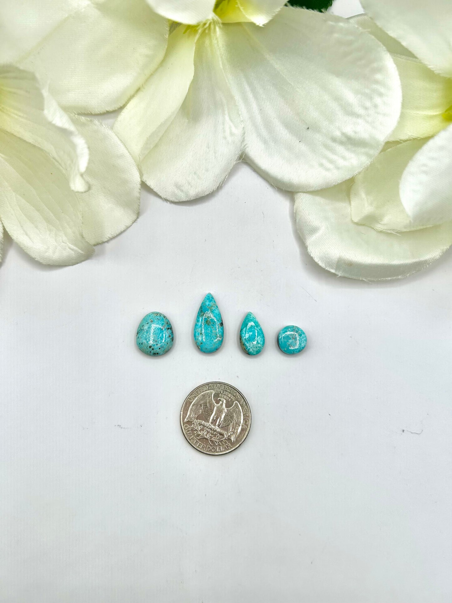 White Water Turquoise Cabs