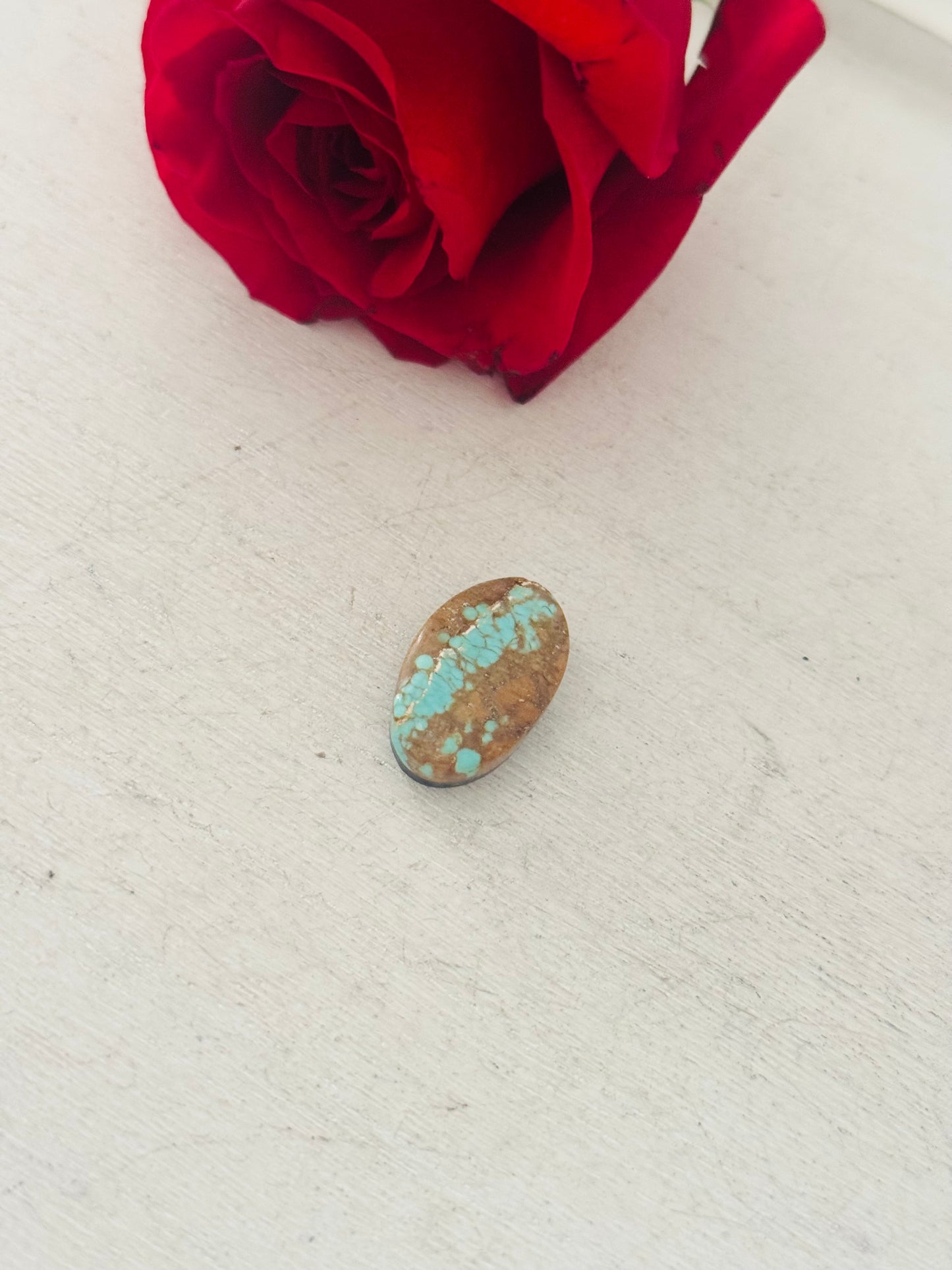Number 8 Turquoise Cab