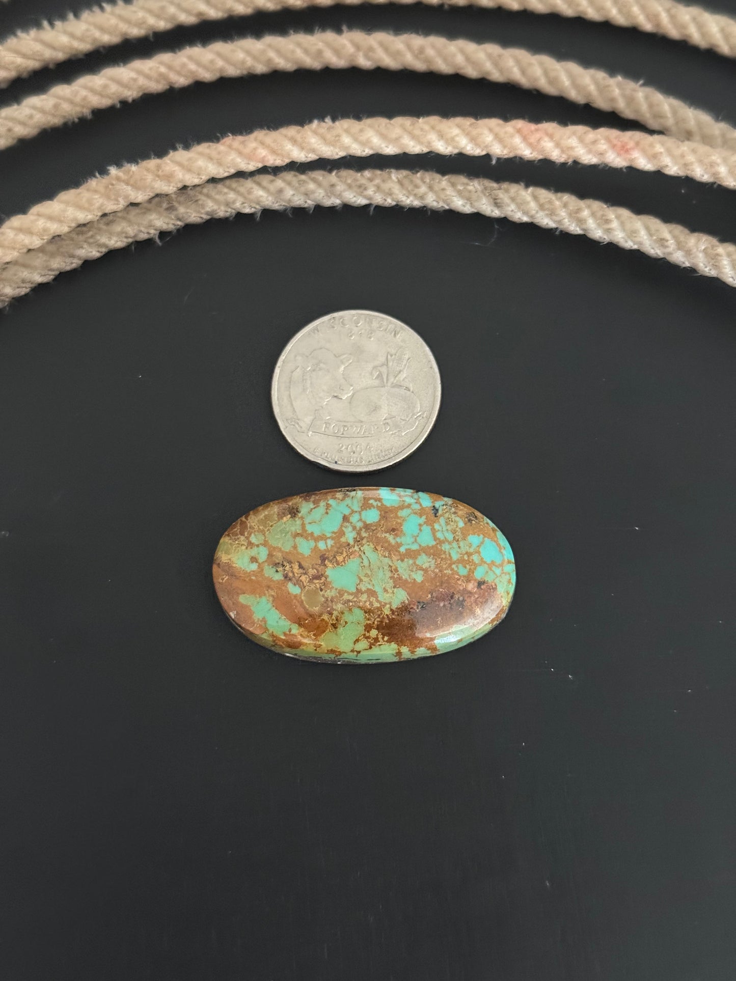 High Grade Kings Manassa Turquoise Cab