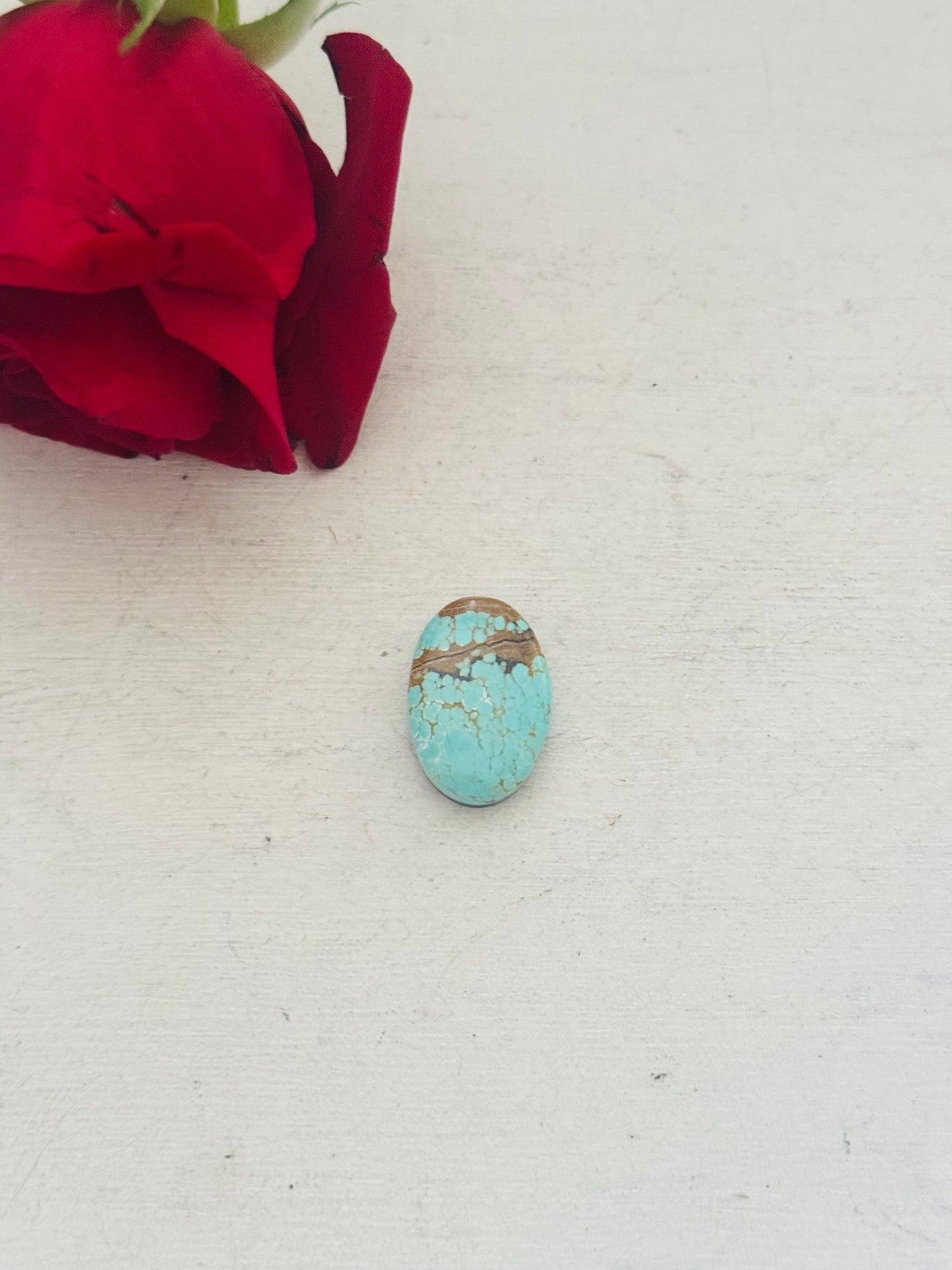 Number 8 Turquoise Cab