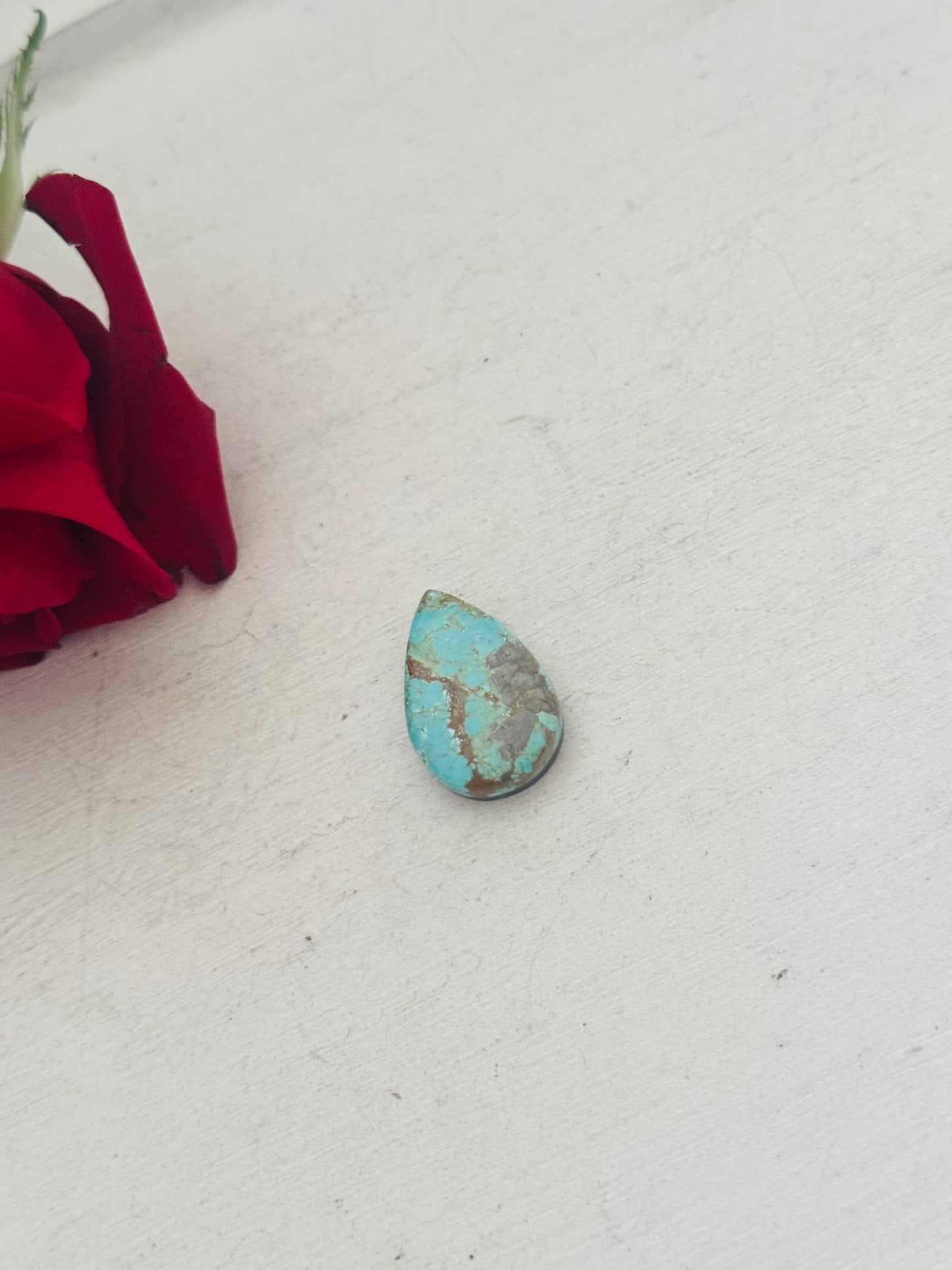 Number 8 Turquoise Cab