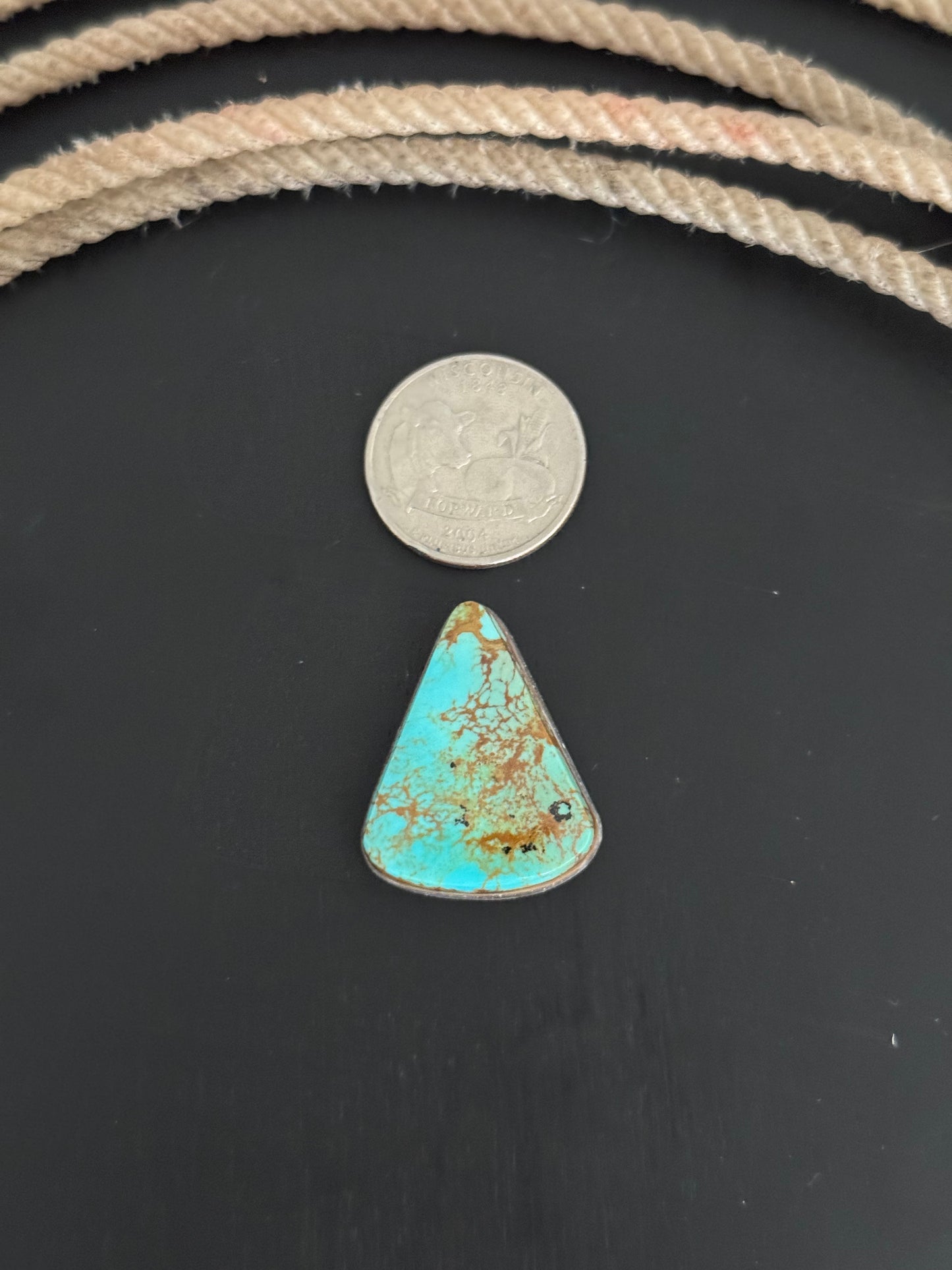 High Grade Kings Manassa Turquoise Cab