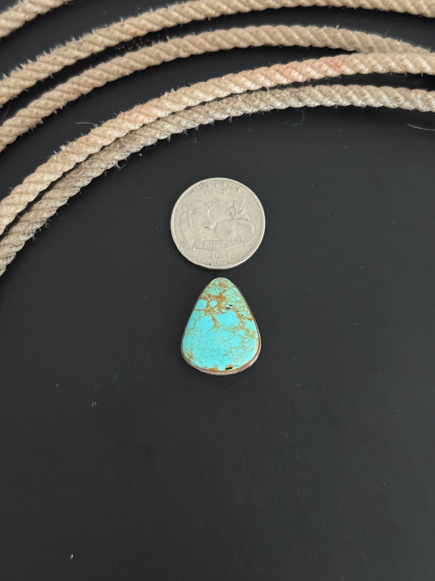 High Grade Kings Manassa Turquoise Cab