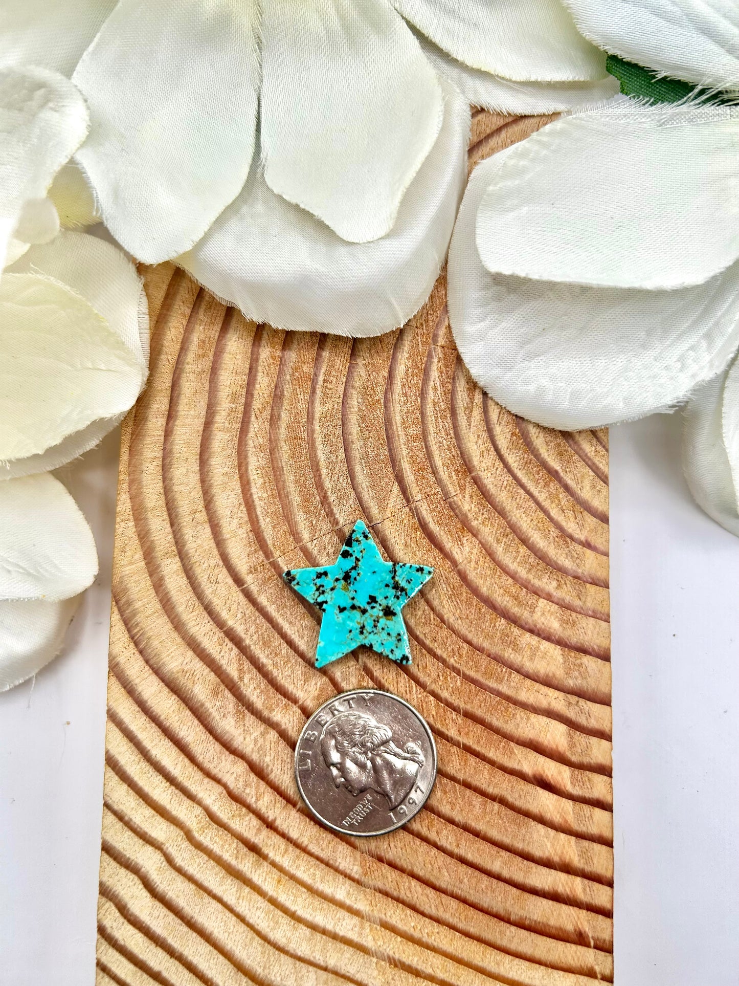 Red Skin Turquoise Cab