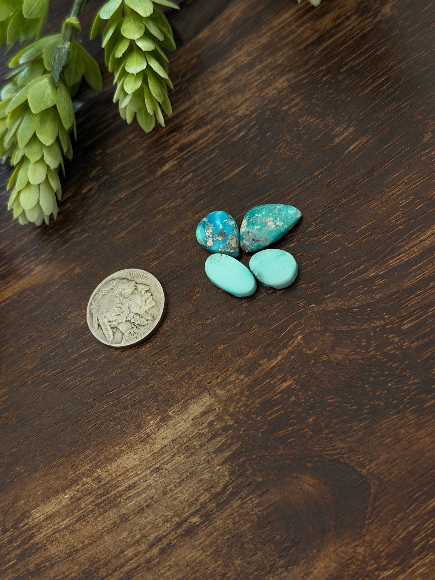 White Water Turquoise Cabs
