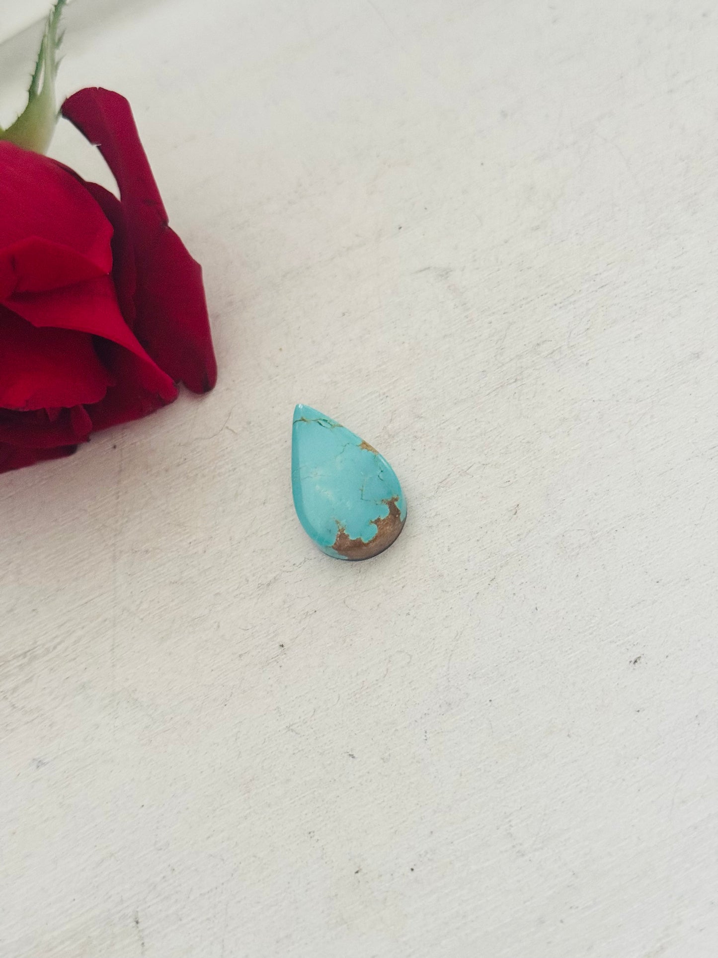 Number 8 Turquoise Cab