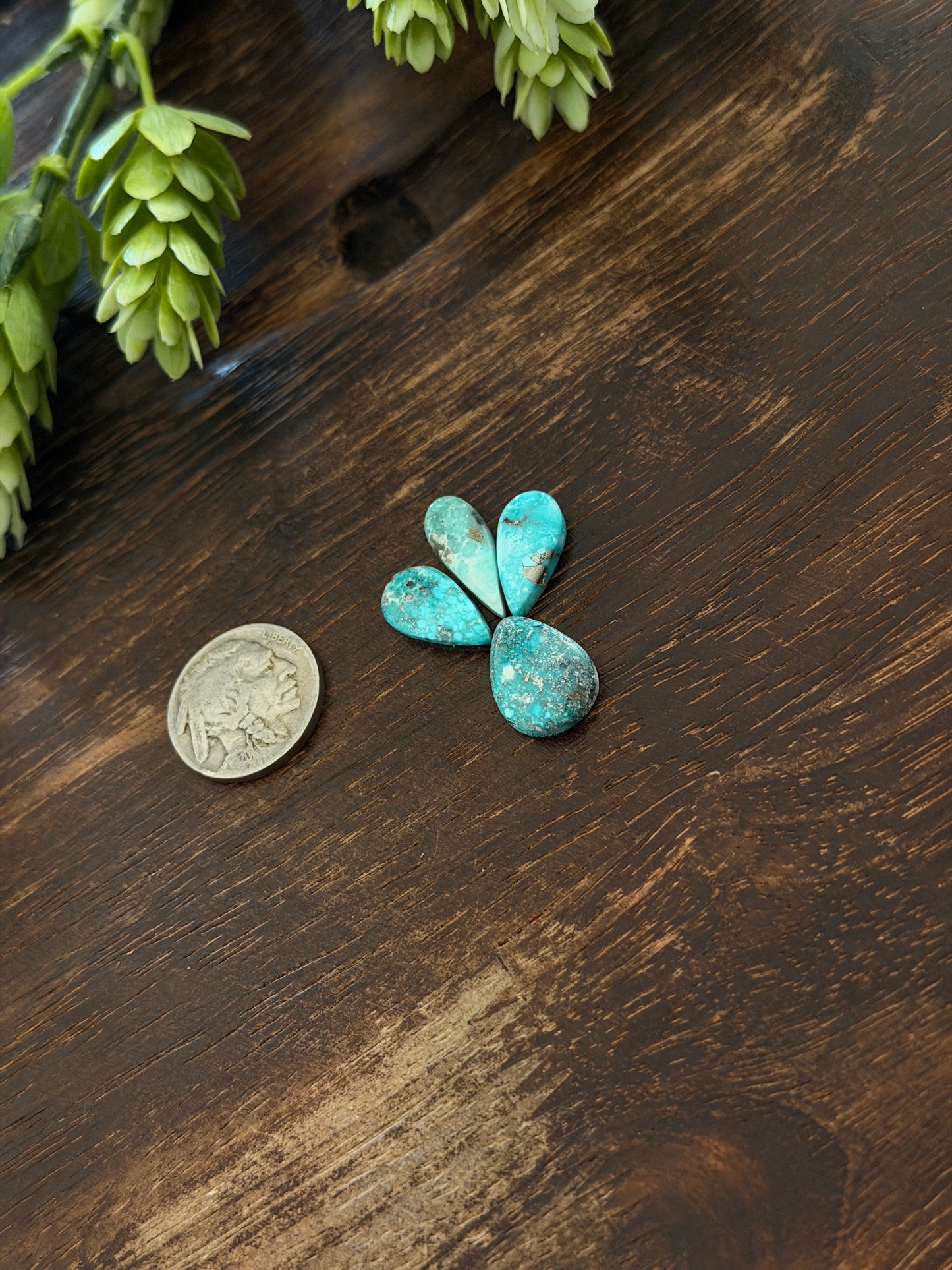 White Water Turquoise Cabs