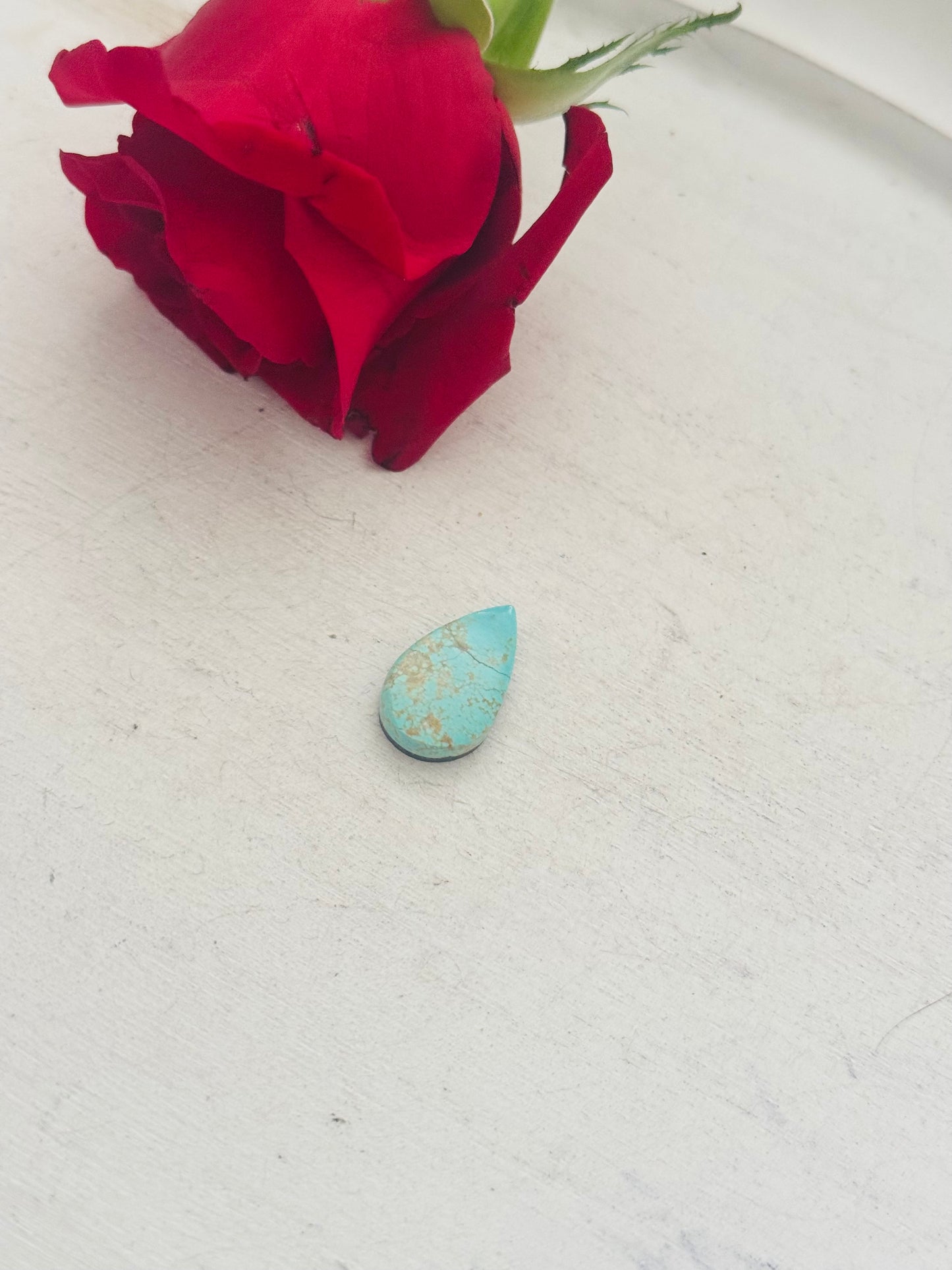 Number 8 Turquoise Cab