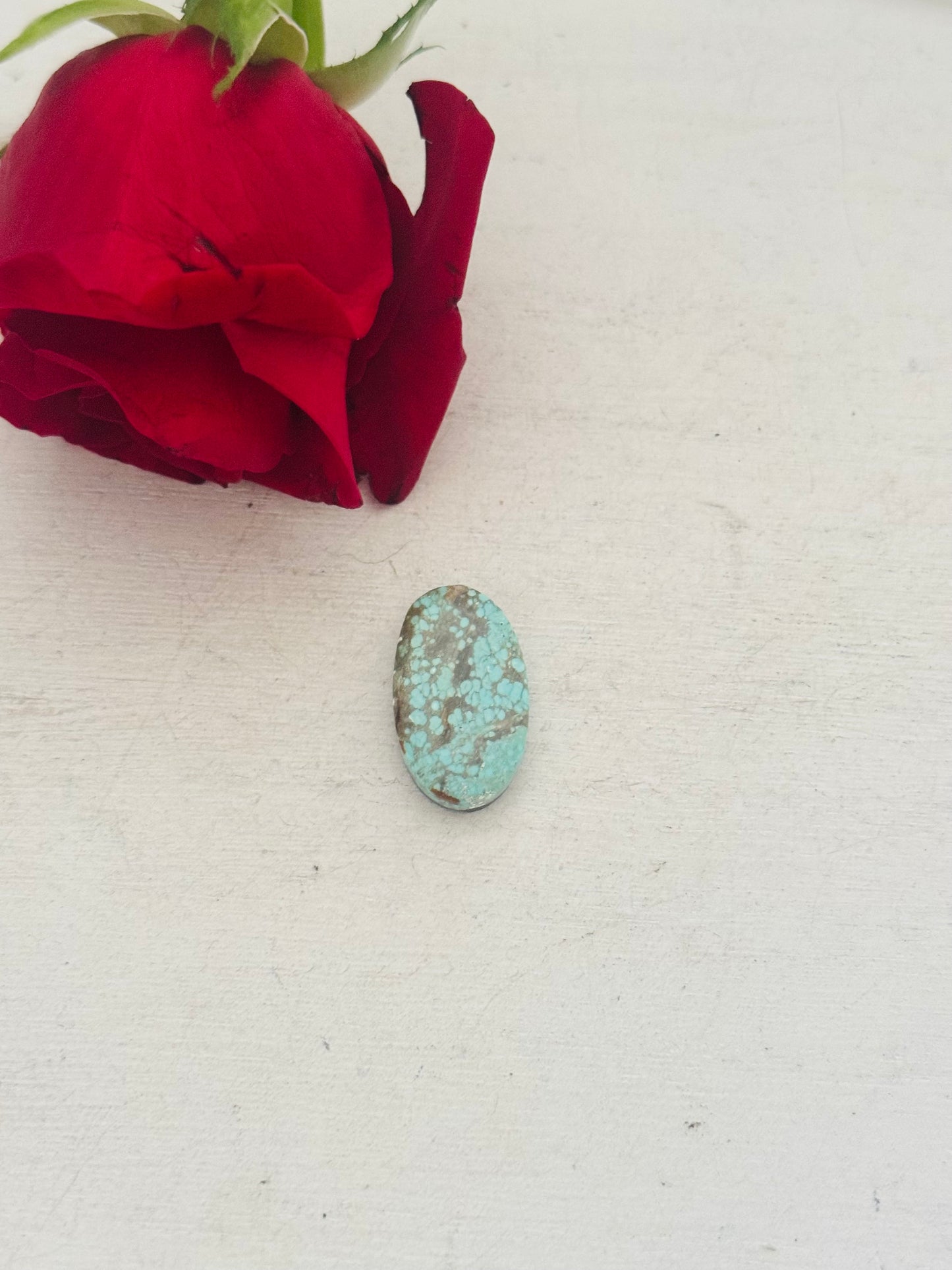 Number 8 Turquoise Cab
