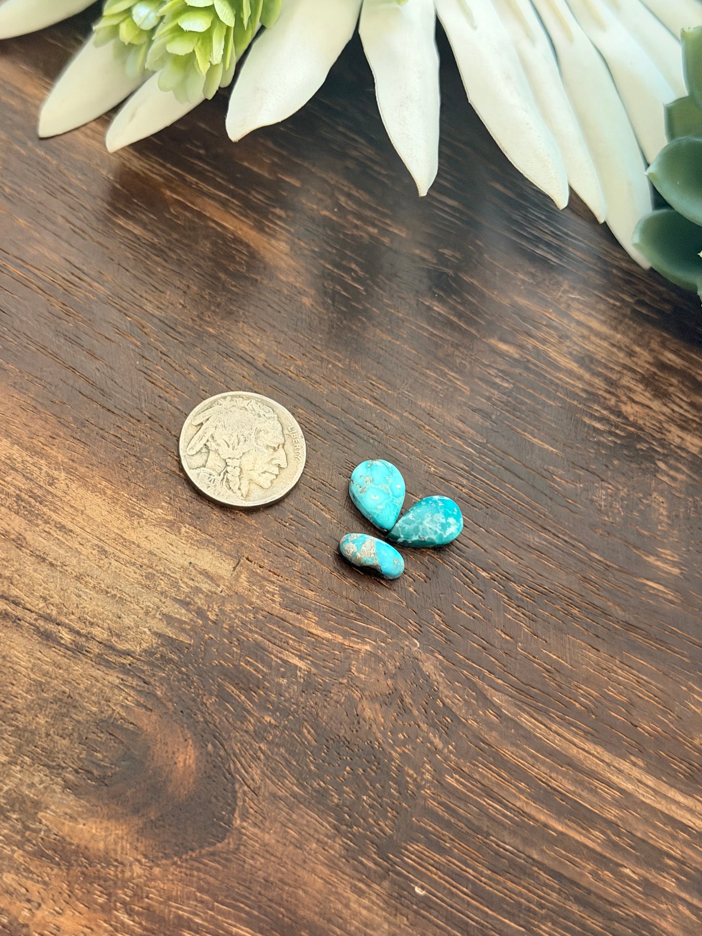 White Water Turquoise Cabs