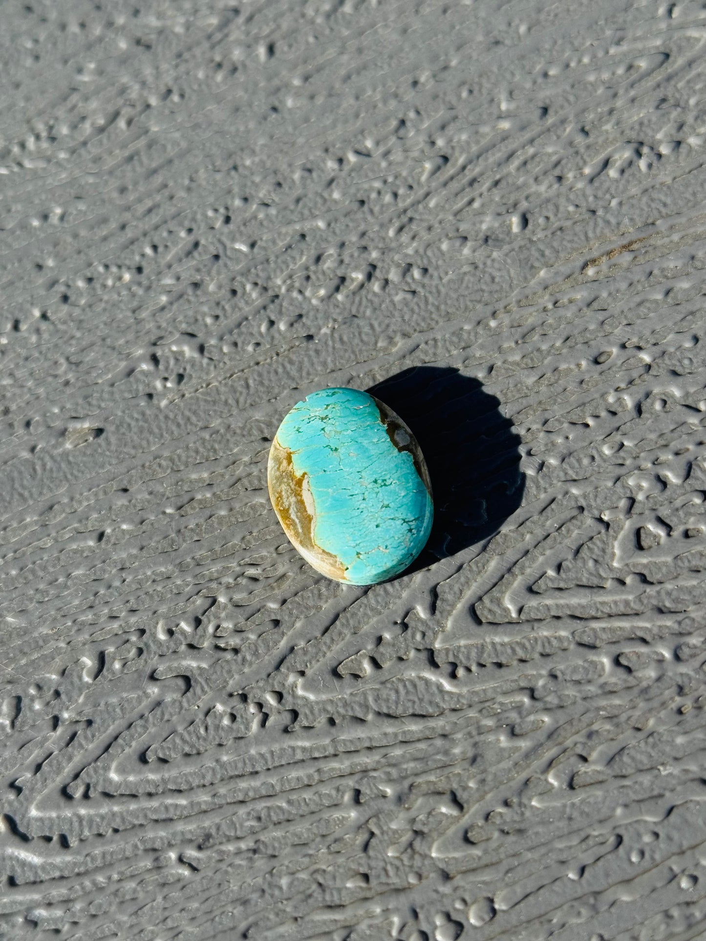 Number 8 Turquoise Cab