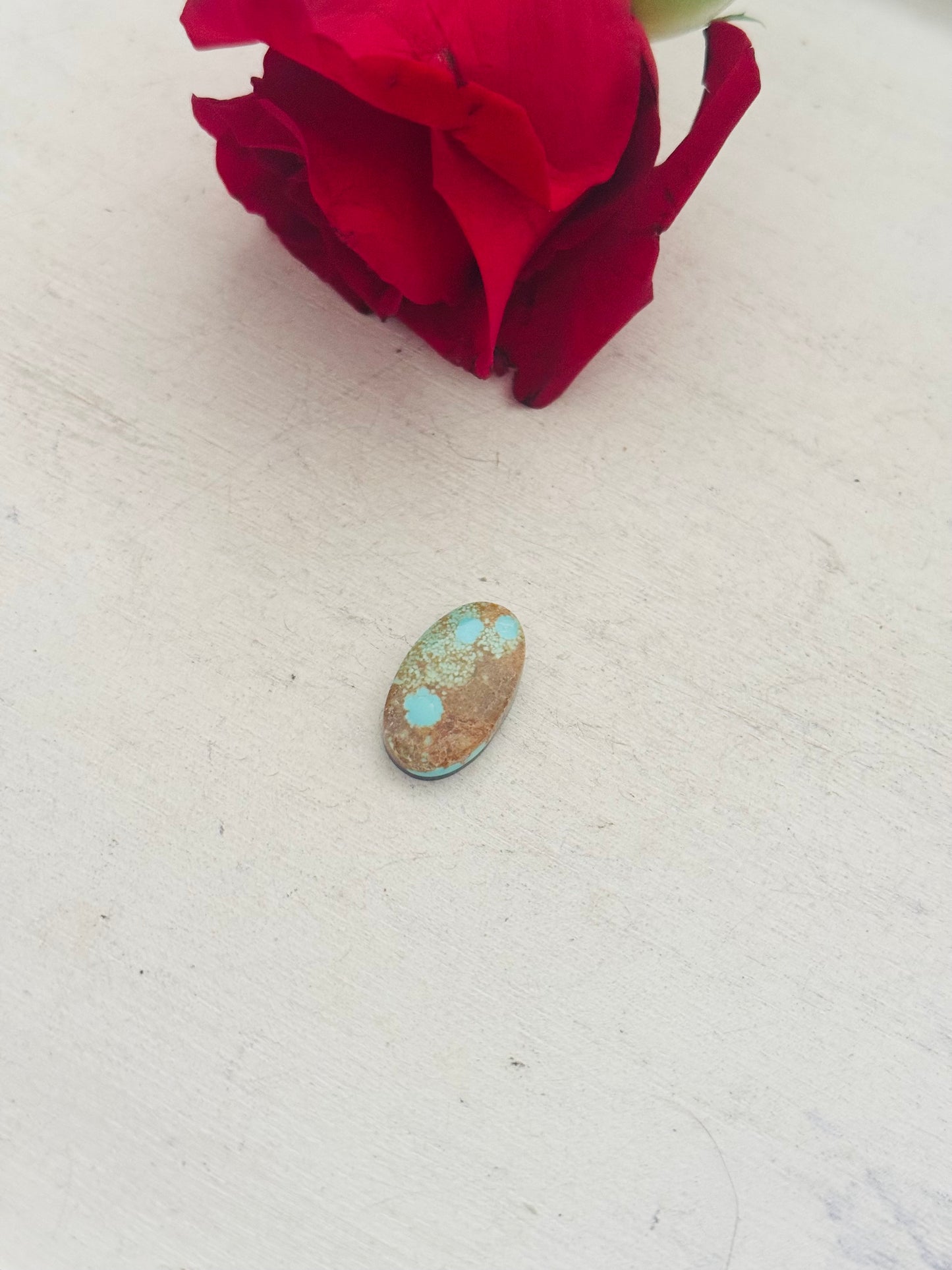 Number 8 Turquoise Cab