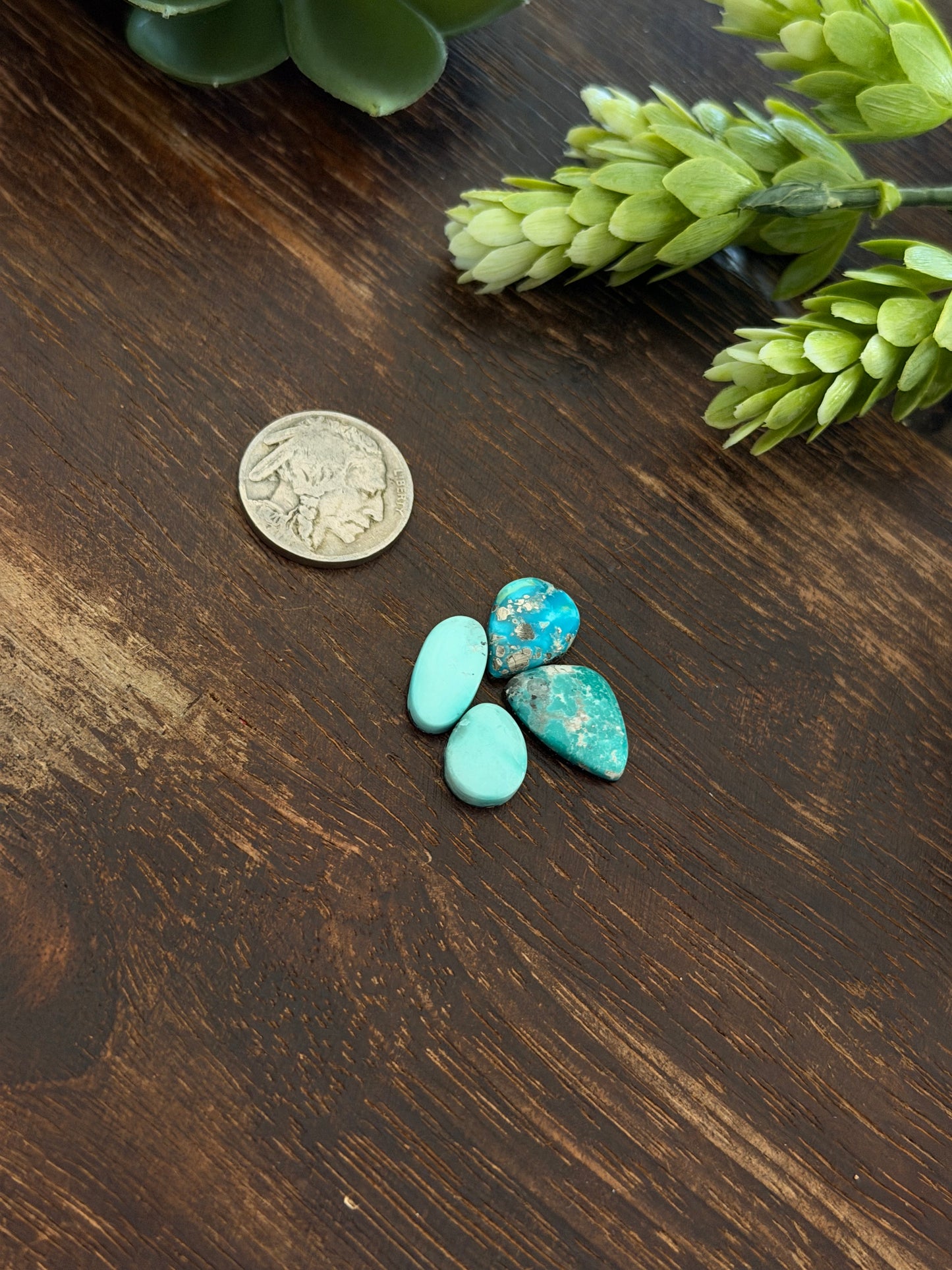 White Water Turquoise Cabs