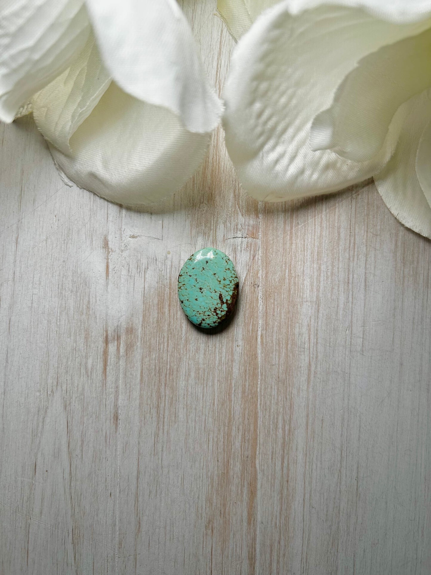 Number 8 Turquoise Cab