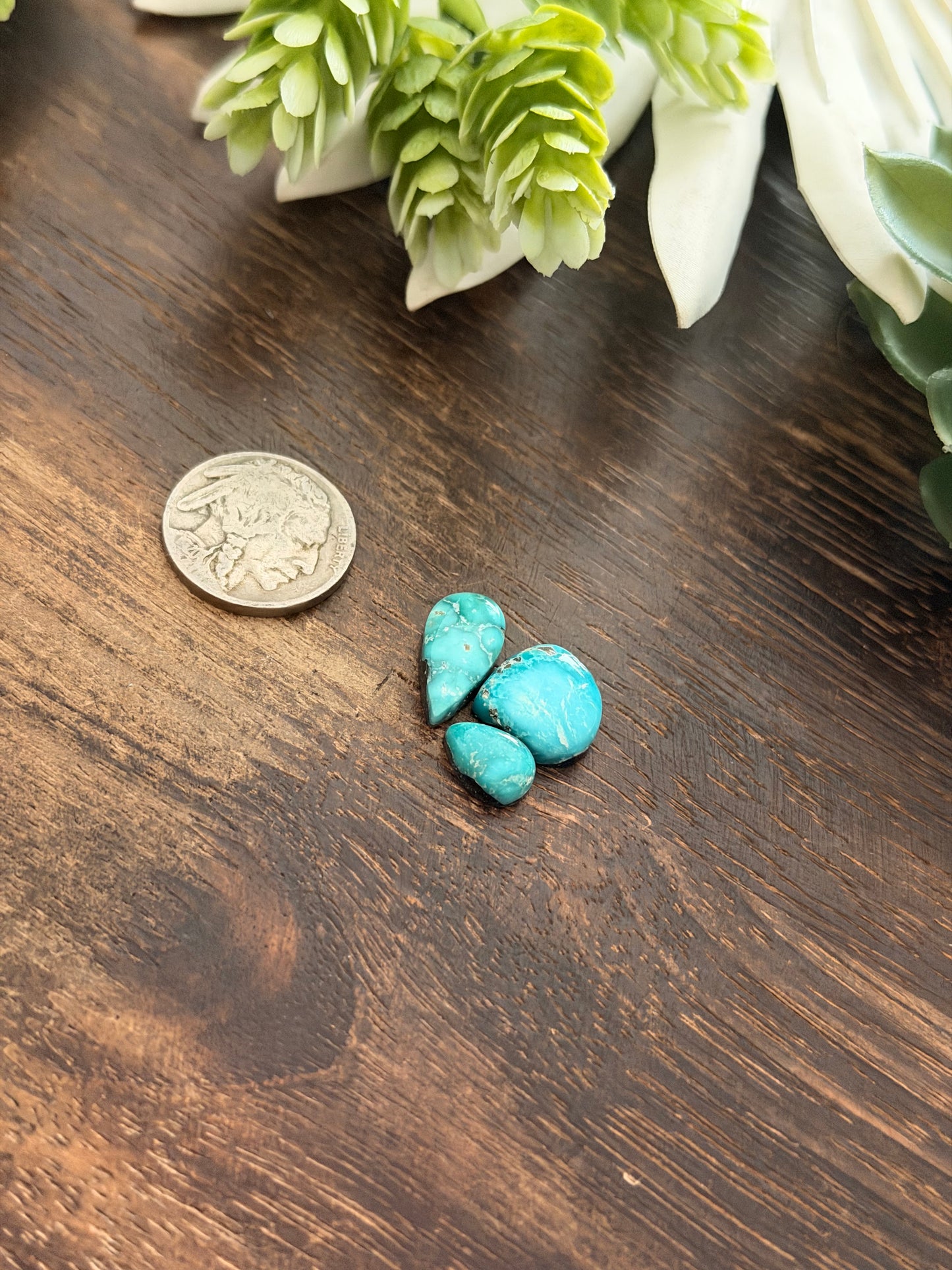 White Water Turquoise Cabs