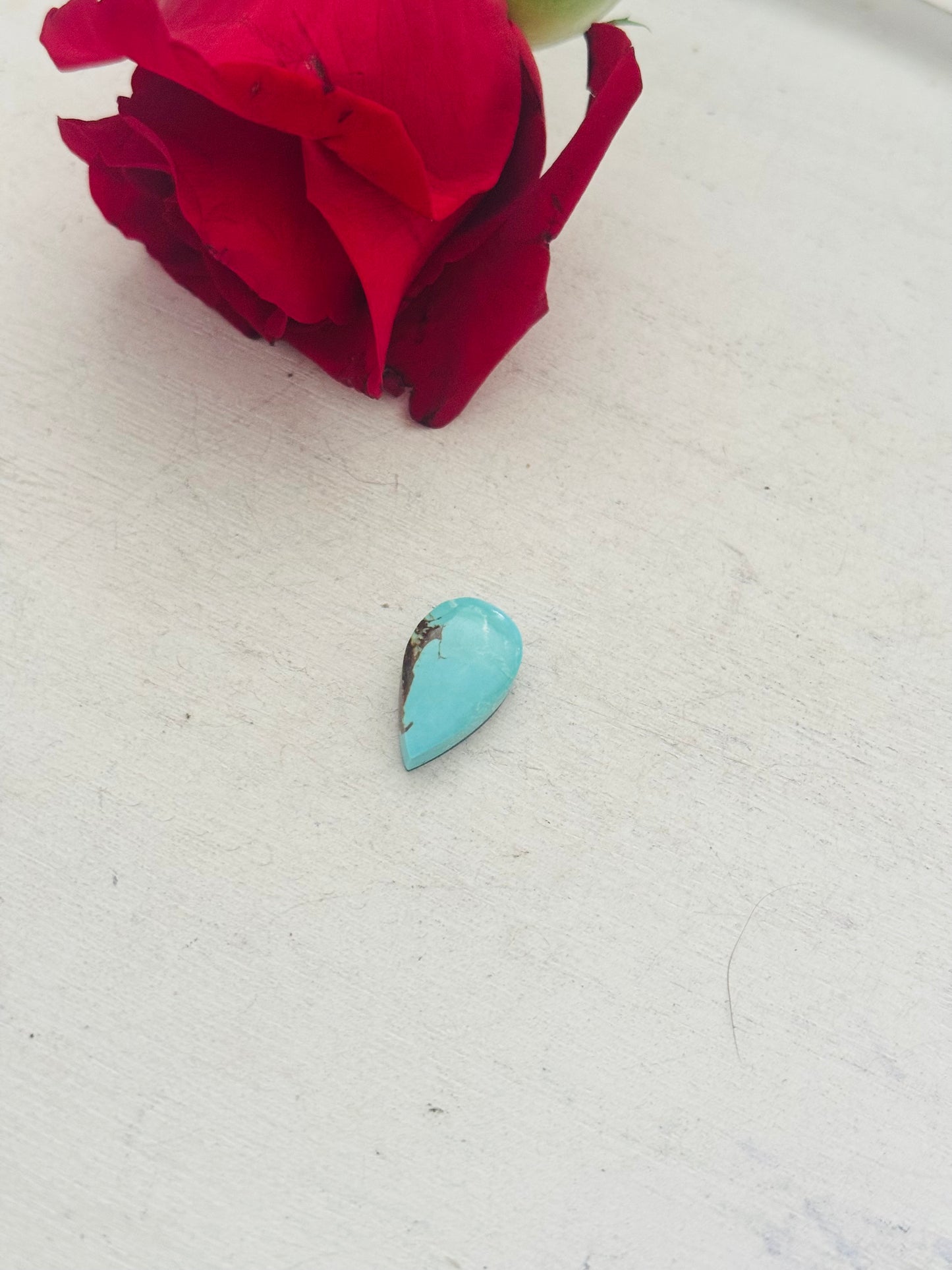 Number 8 Turquoise Cab