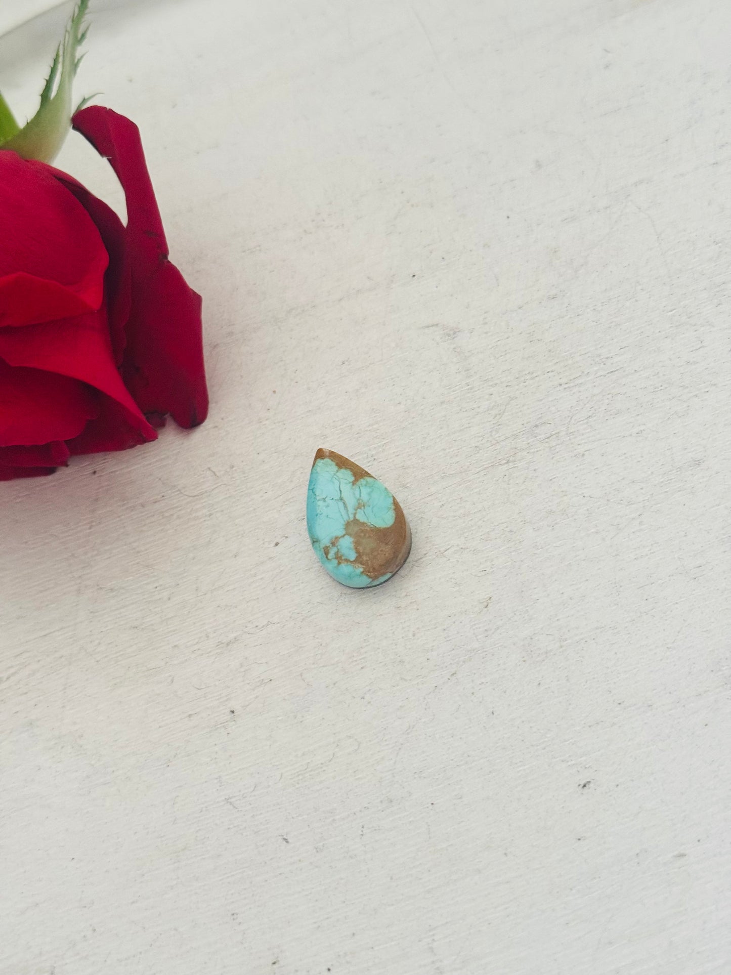 Number 8 Turquoise Cab