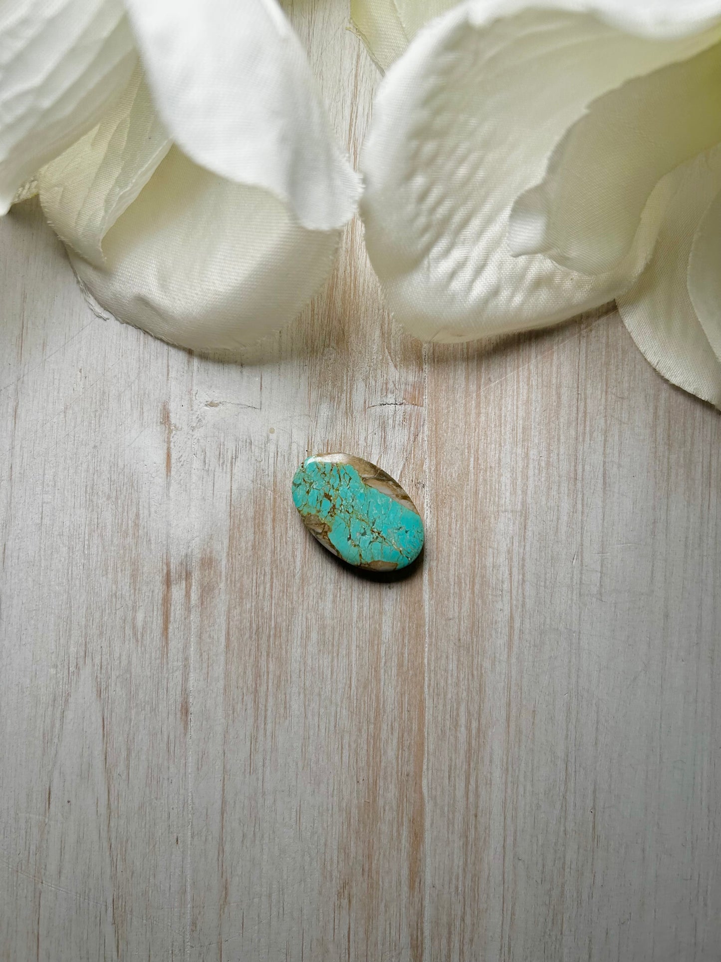 Number 8 Turquoise Cab