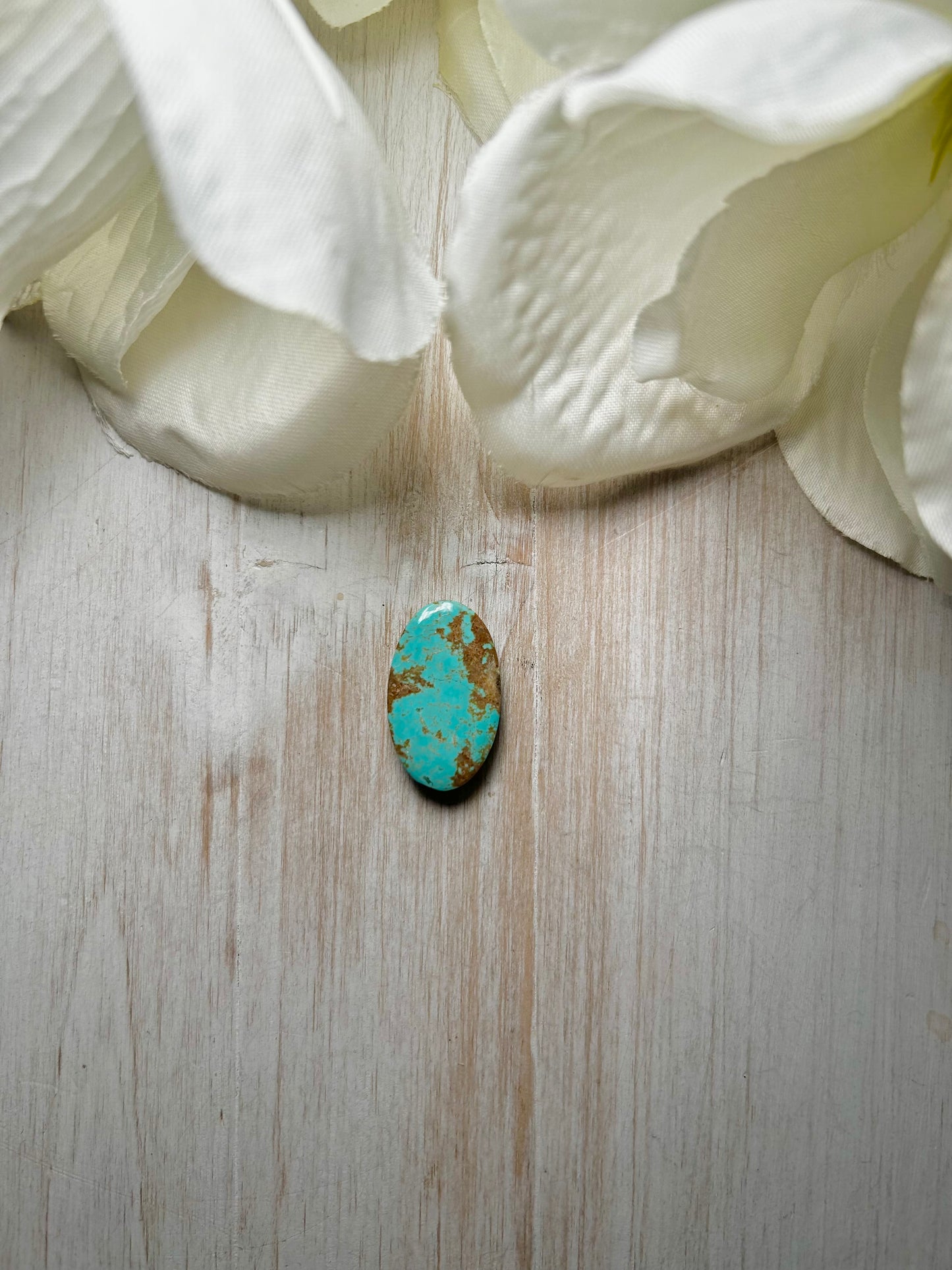 Number 8 Turquoise Cab