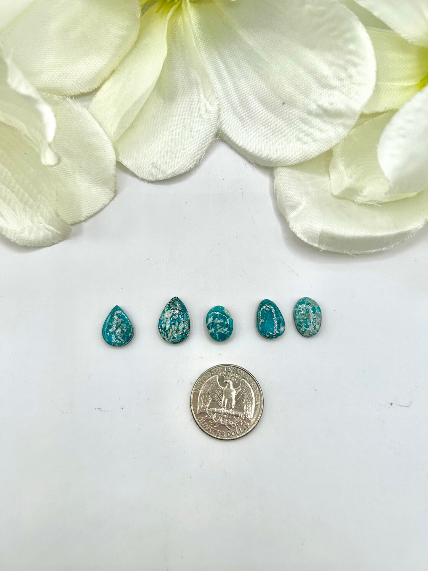 White Water Turquoise Cabs