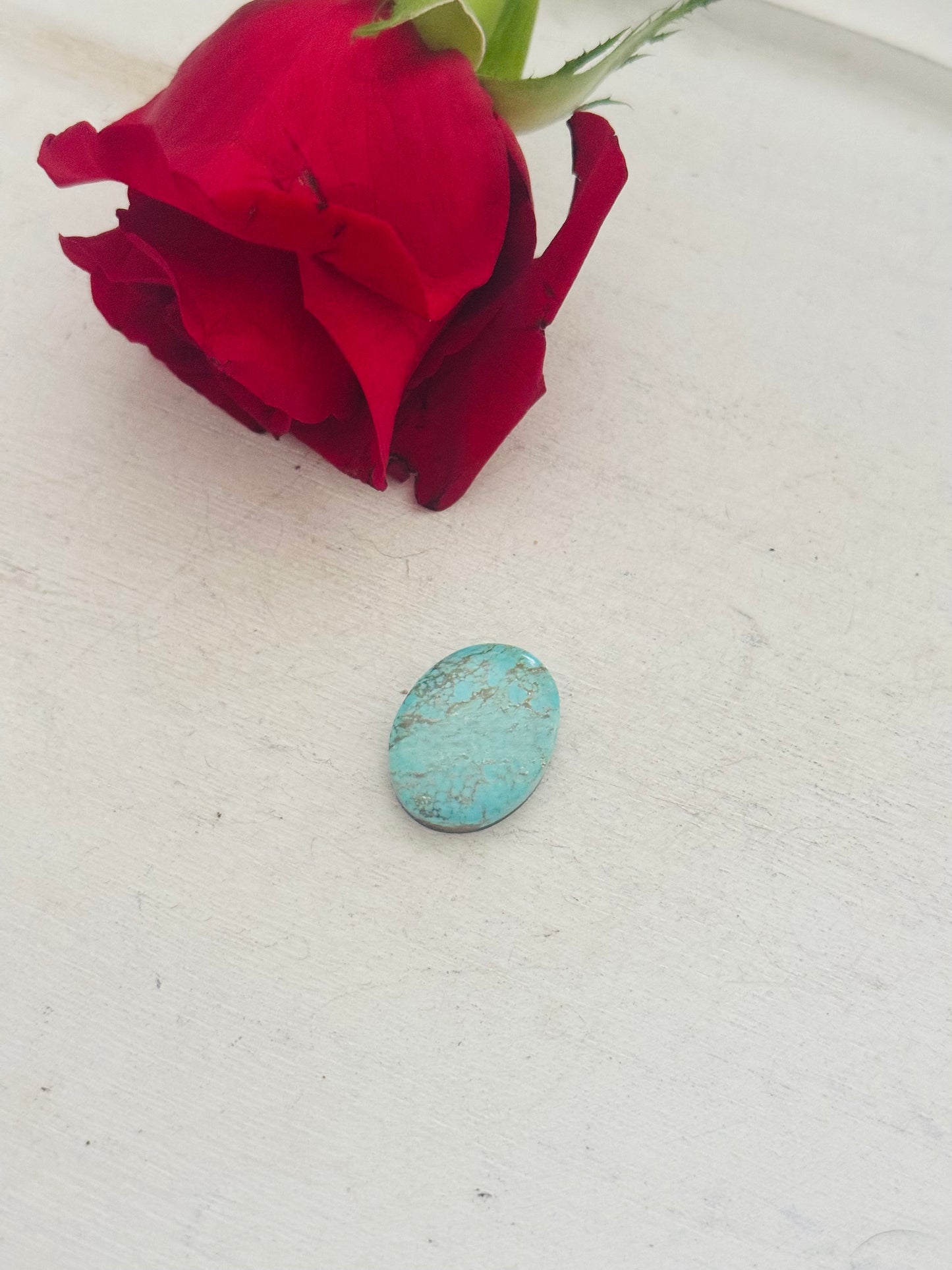 Number 8 Turquoise Cab