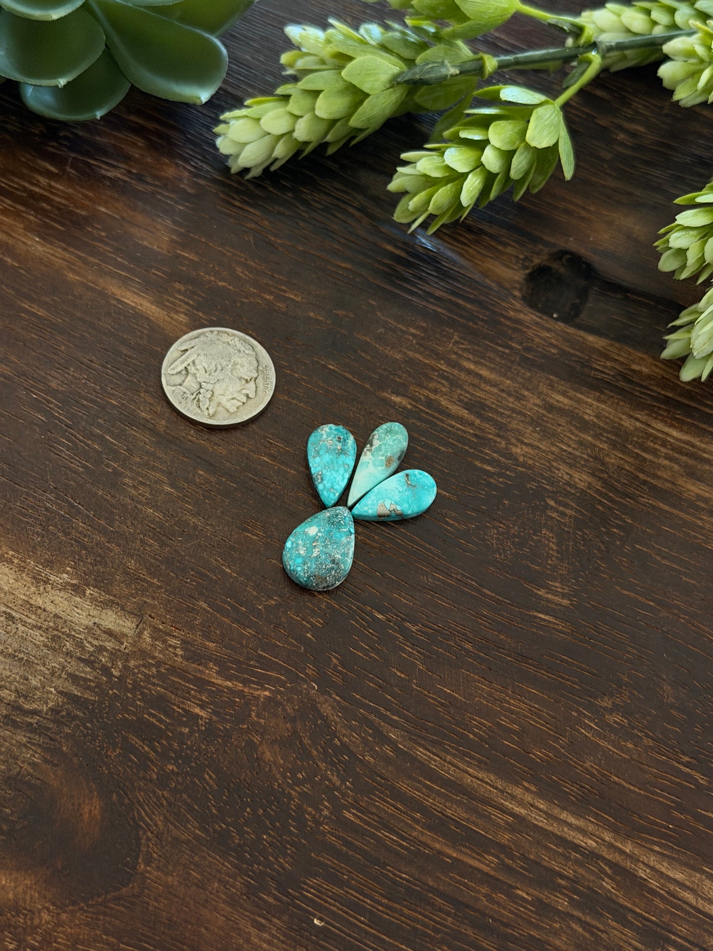 White Water Turquoise Cabs