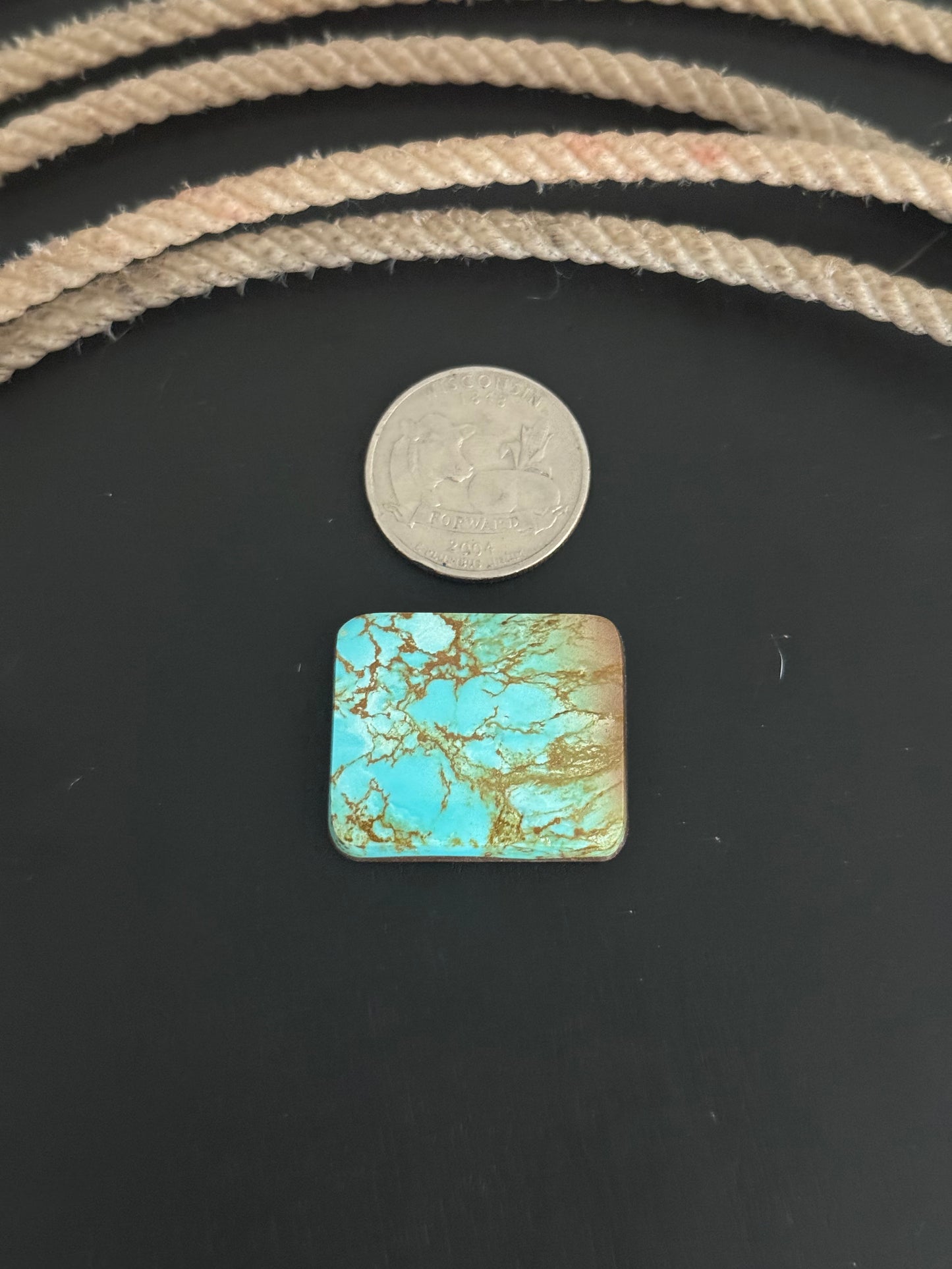 High Grade Kings Manassa Turquoise Cab