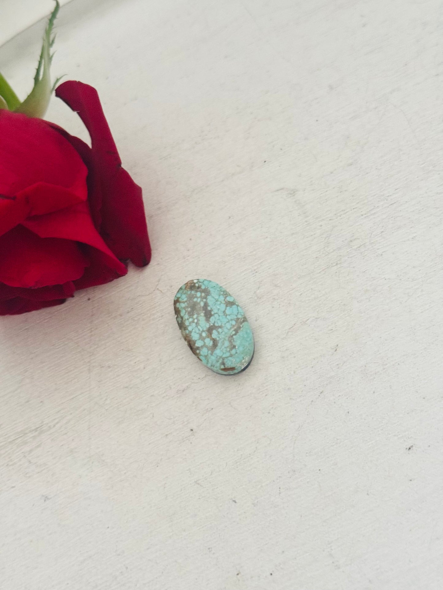 Number 8 Turquoise Cab