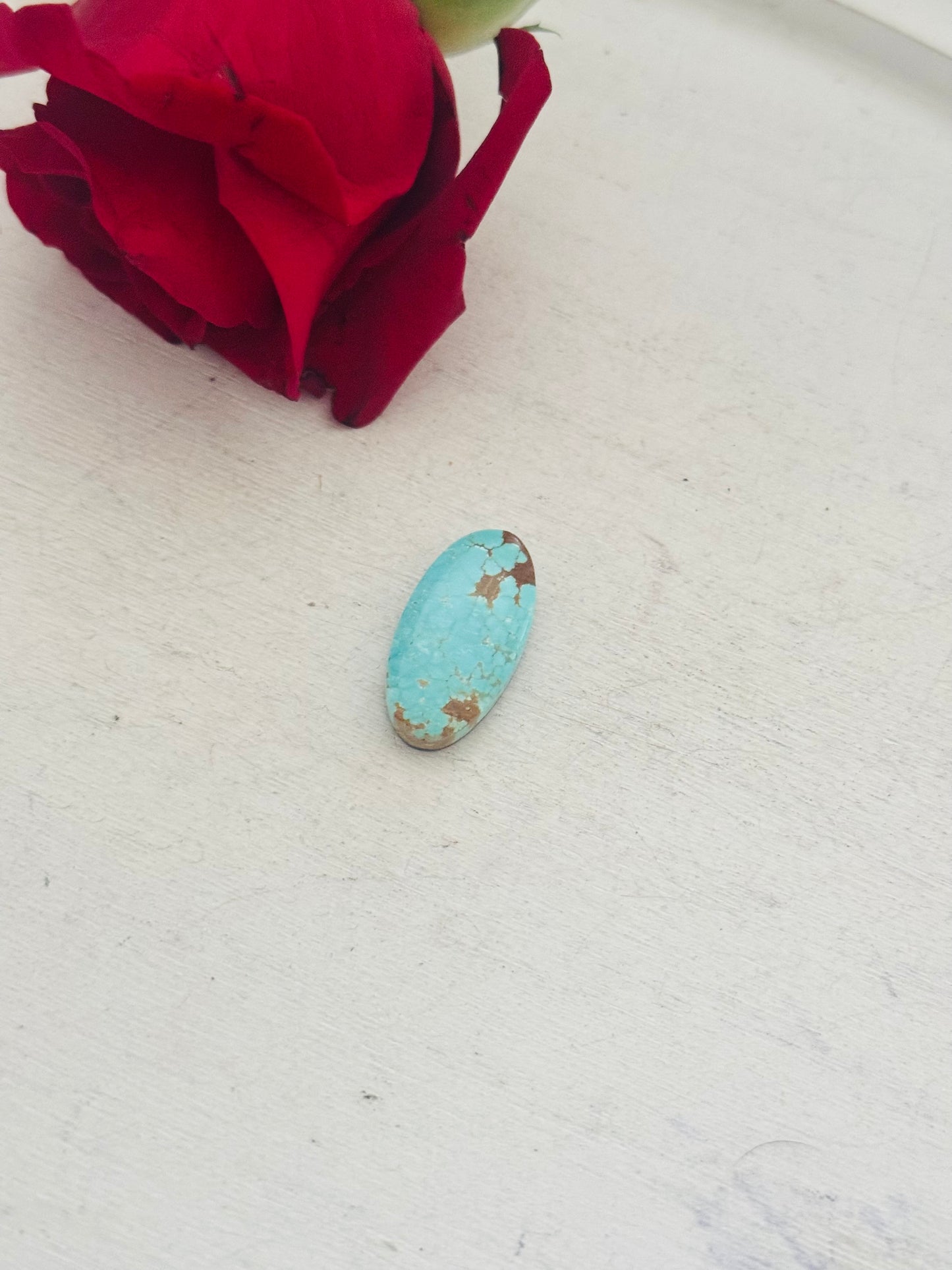 Number 8 Turquoise Cab